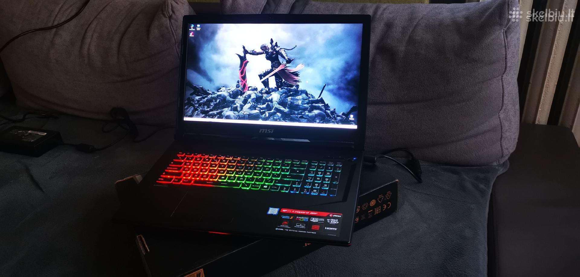 Msi Gaming I7/32gb/17,3"120hz/gtx 8gb/SSD nvme