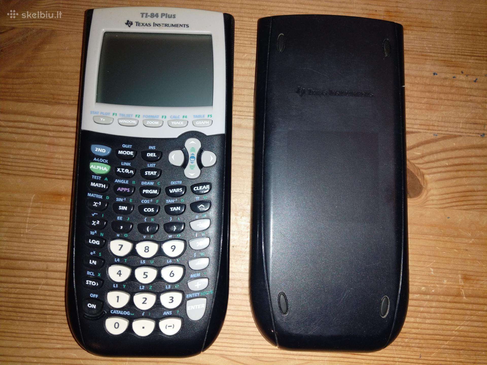 Parduodu skaičiuotuvą Ti-84 Plus