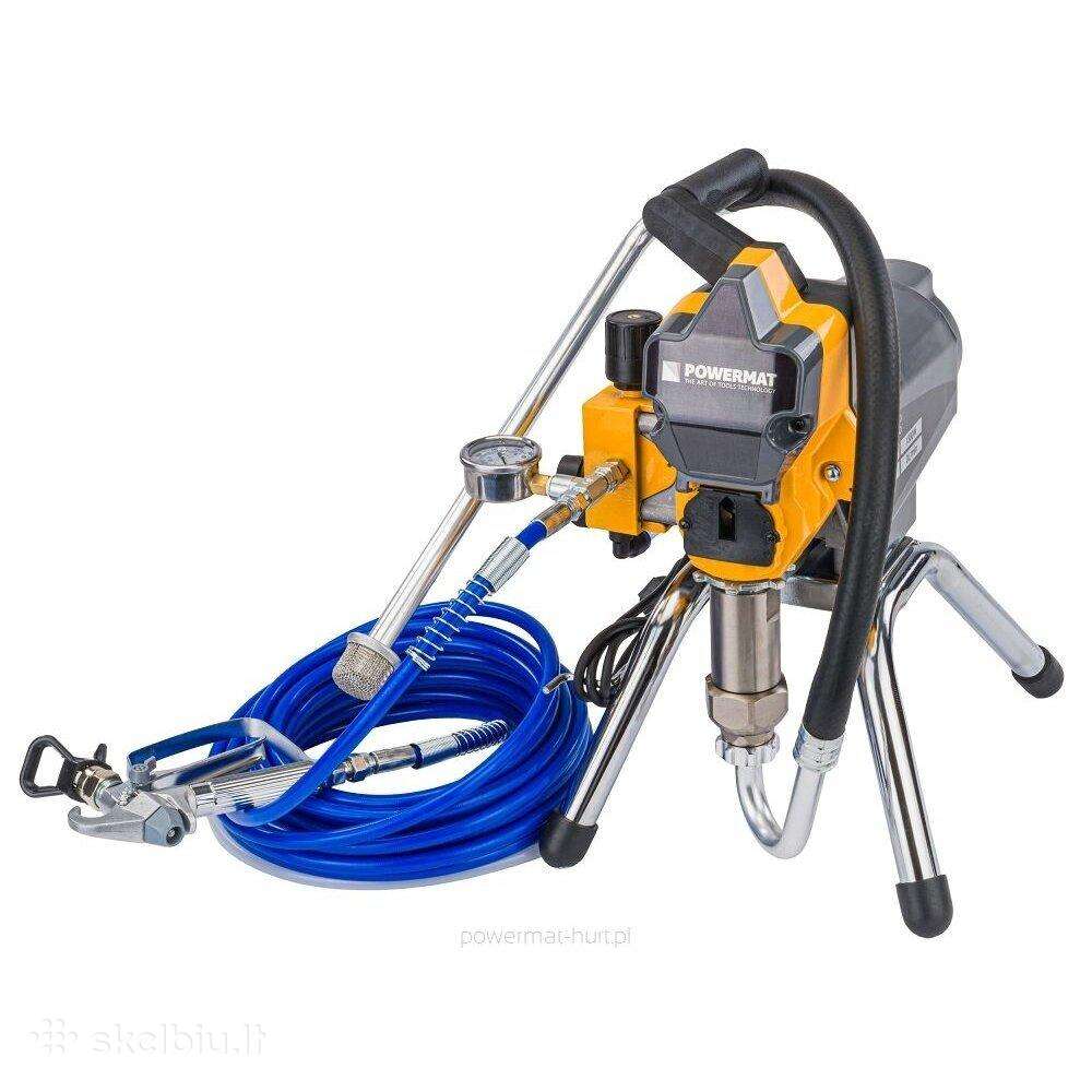 Hidrodinaminis dažymo įrenginys 1300w, 3.0 l/min