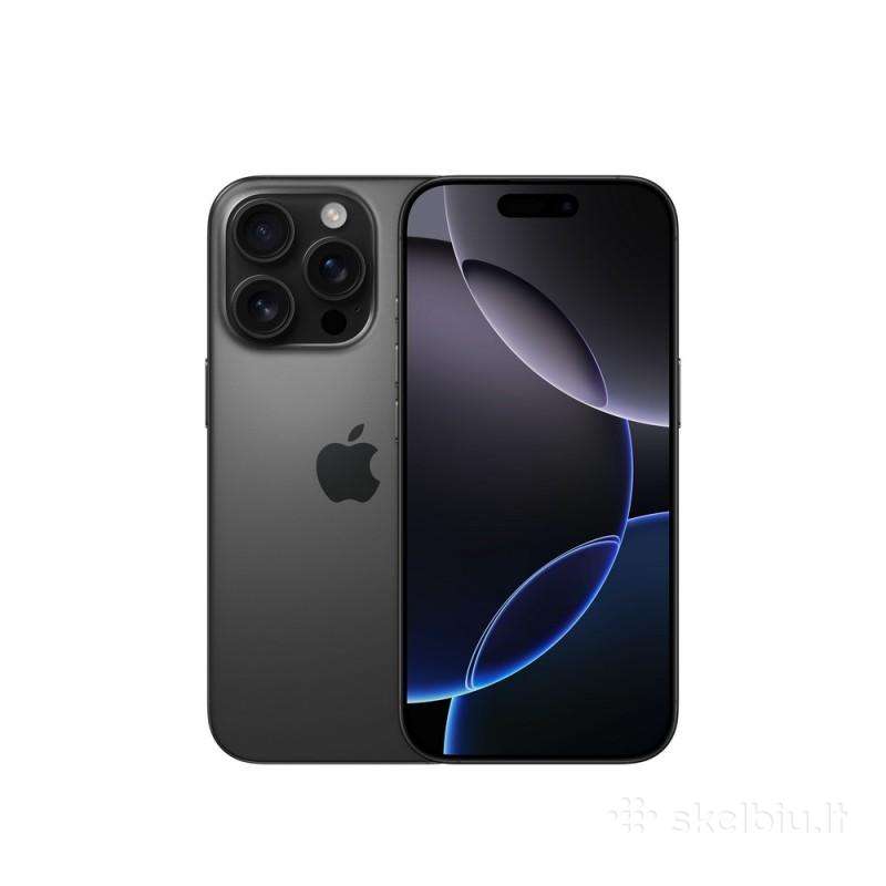 Naujas Apple iPhone 16 Pro/256gb, Black