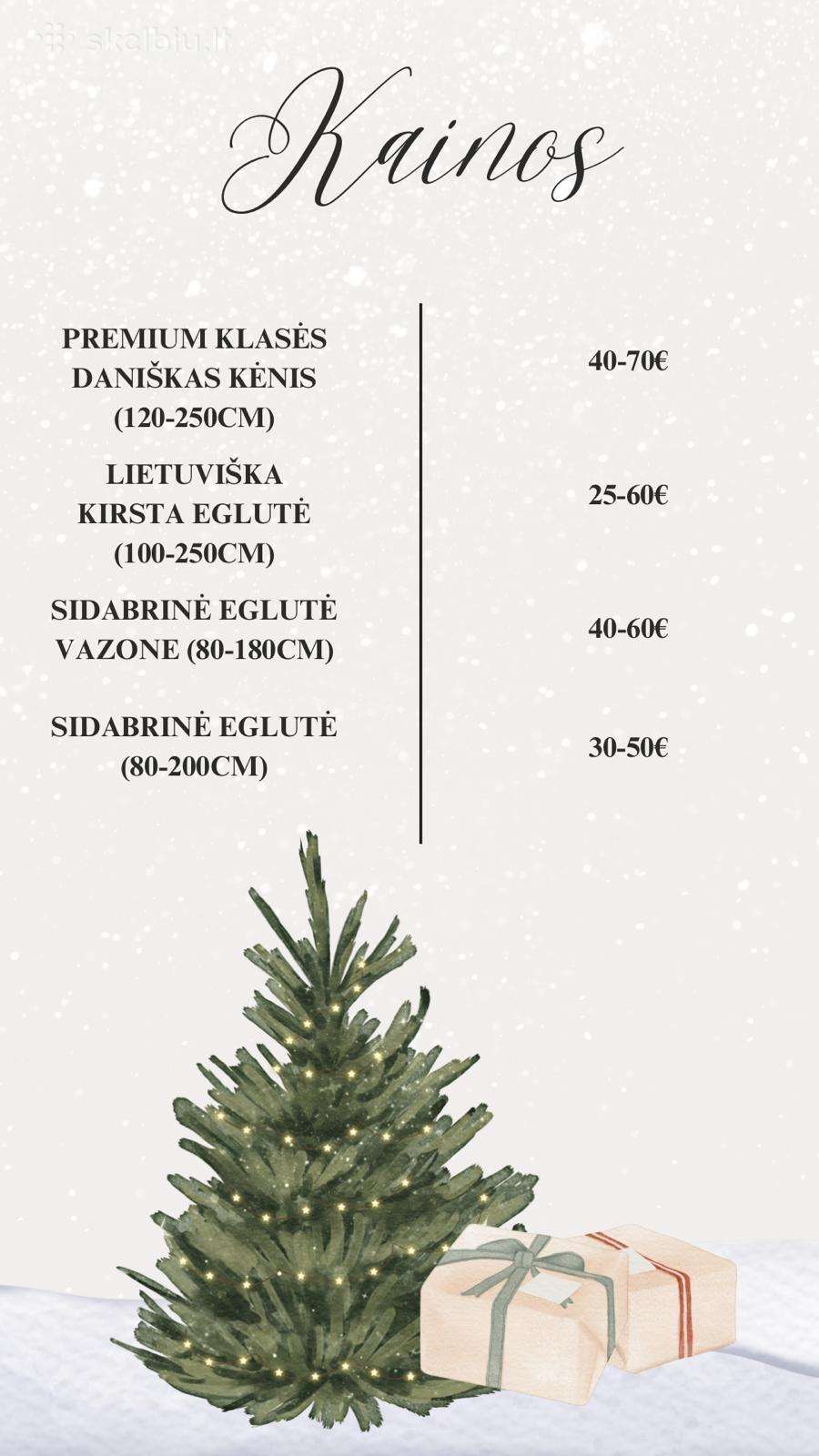 Lietuviškos eglutes ir keniai