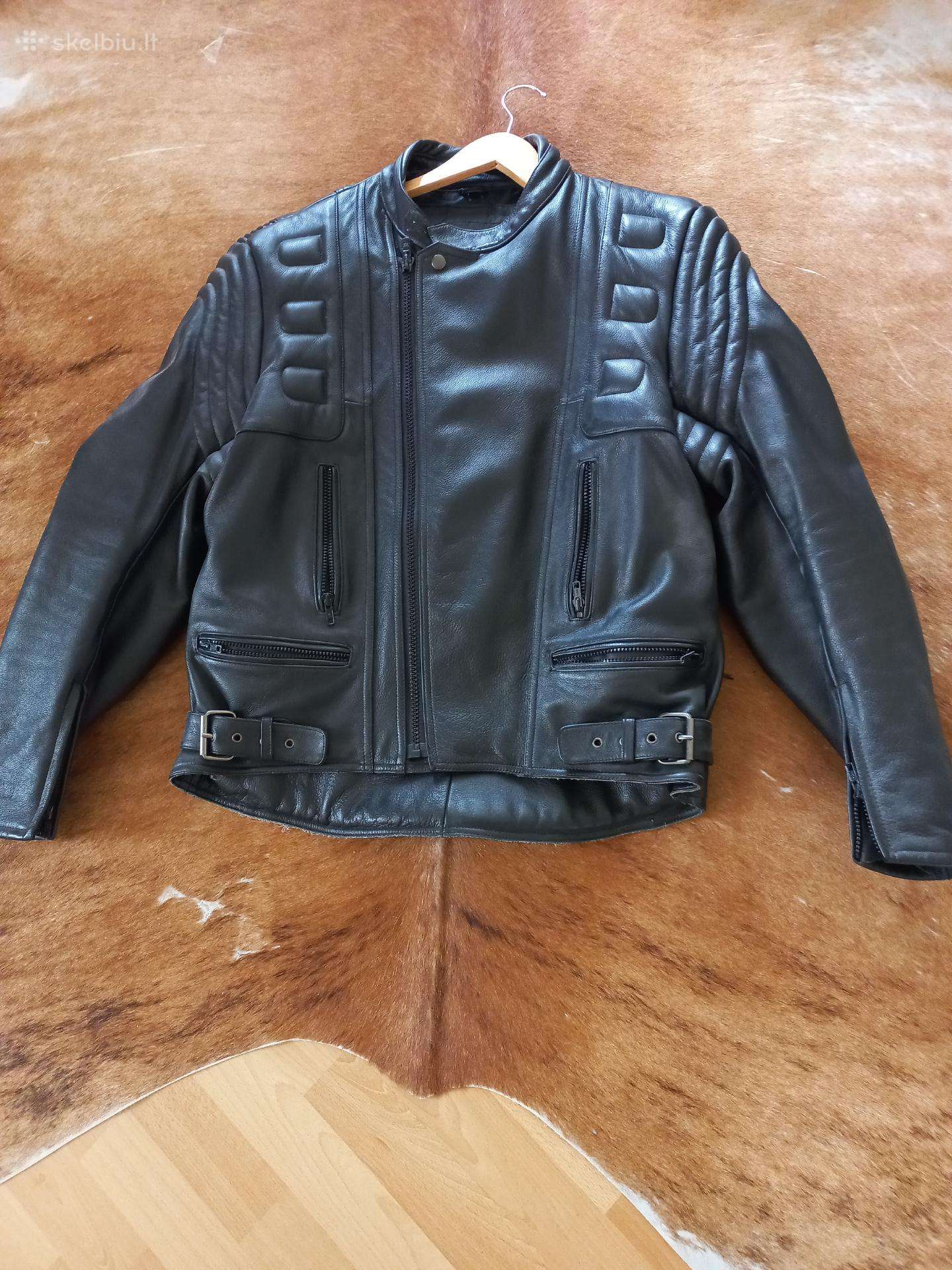 Odinė Biker striukė
