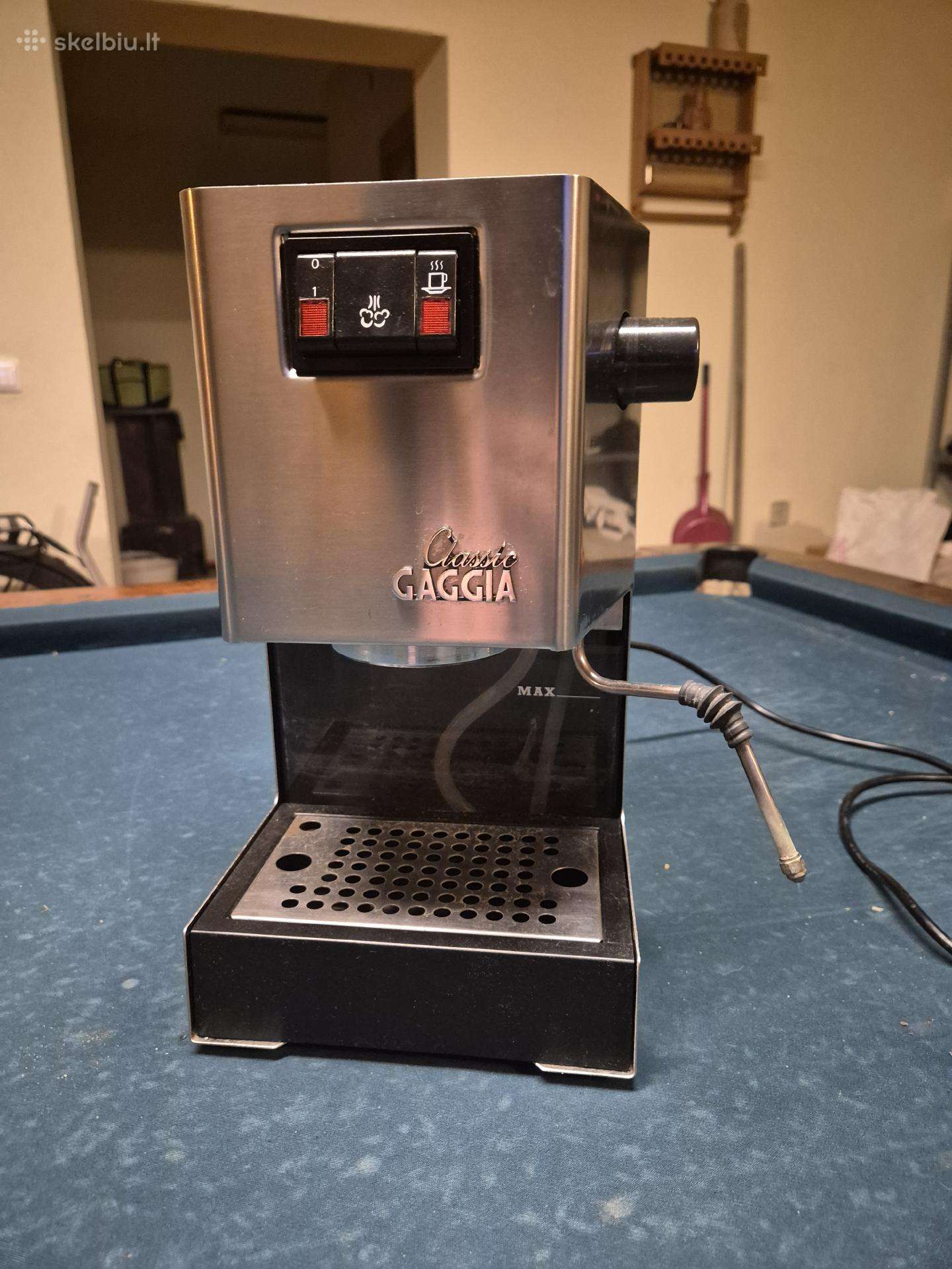 Kavos aparatas Gaggia Clasic, malūnėlis ir pried