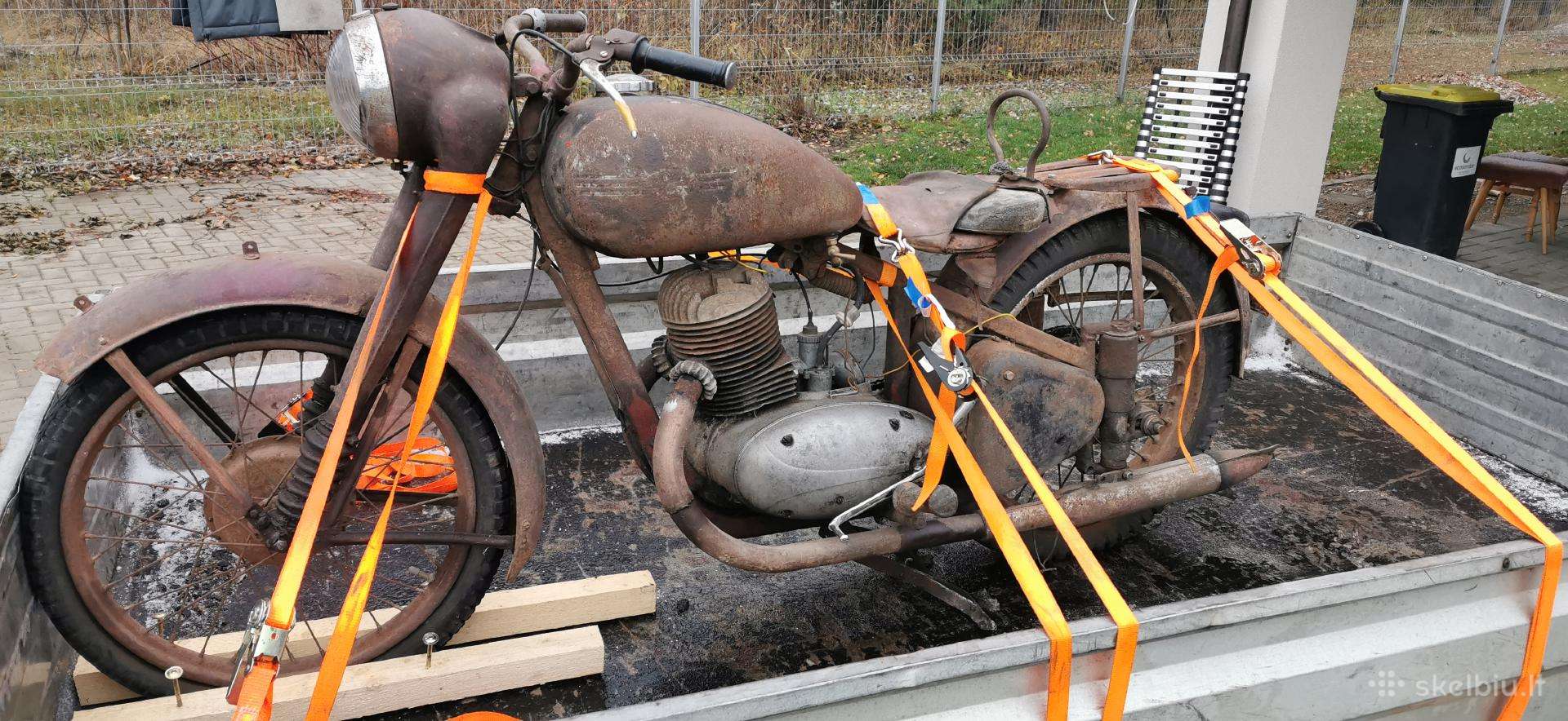 Perku senus motociklus, dalis