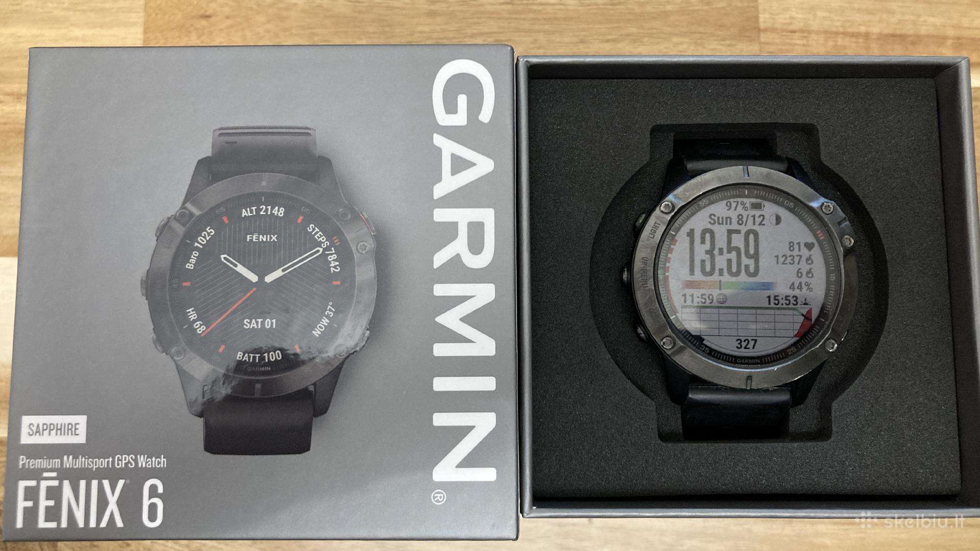 Garmin Fenix 6 Saphire