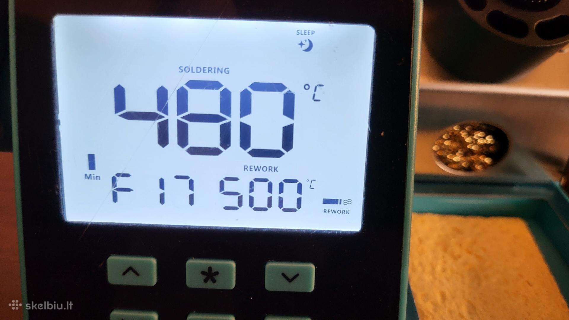 Litavimo stotelės 2in1 su puikia komplektacija