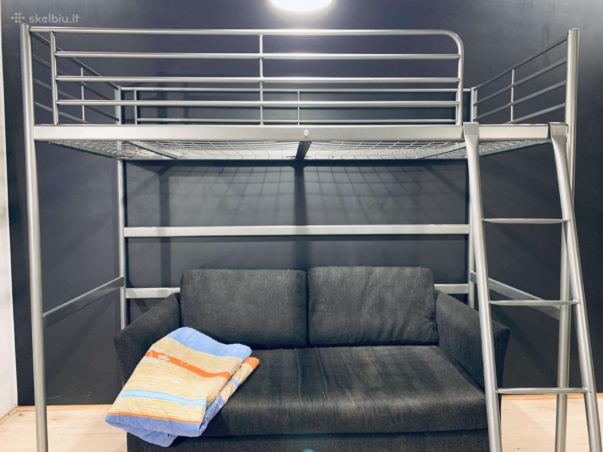 Ikea Svarta dviaukštė lova