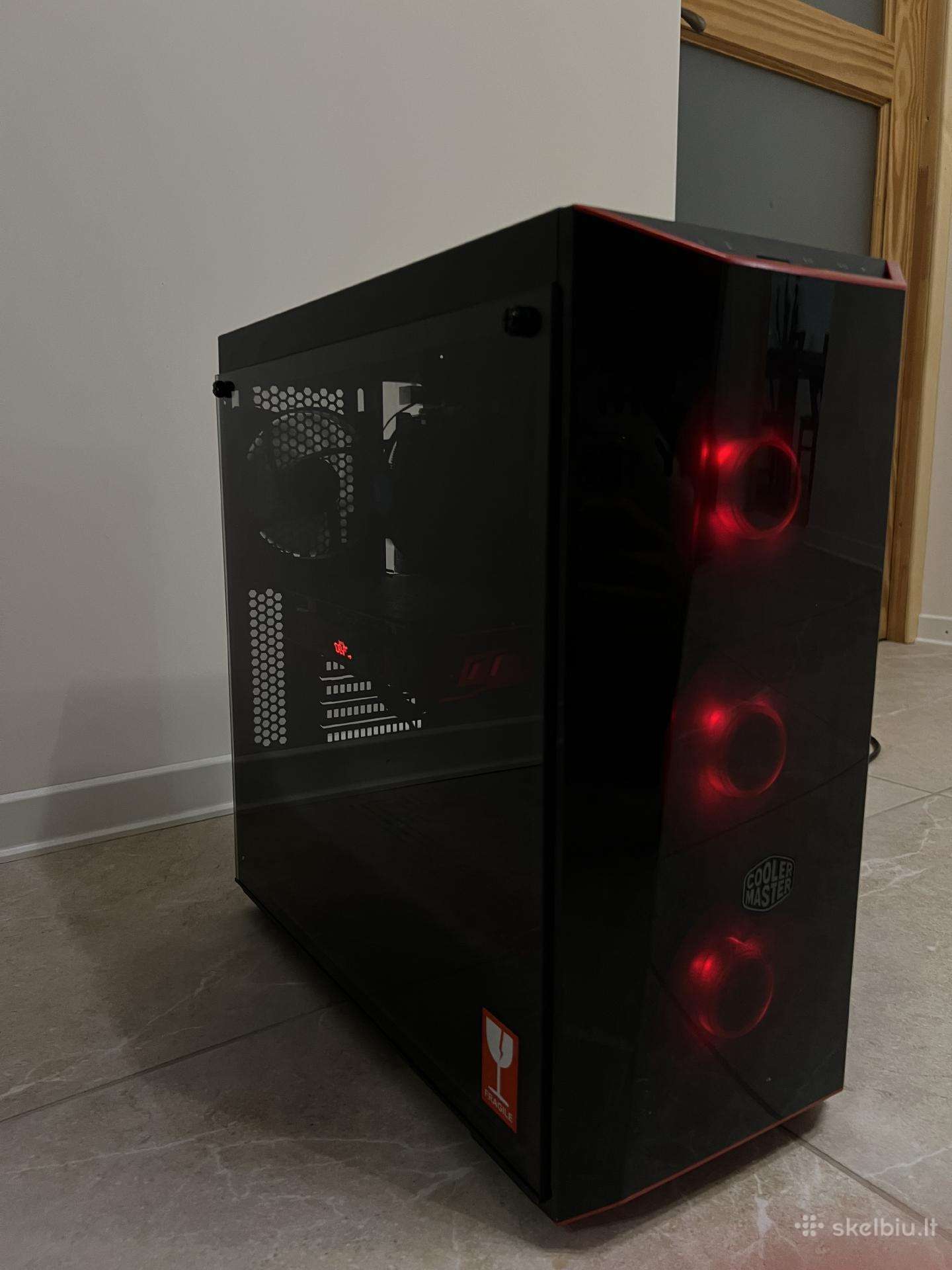 Gaming Kompiuteris su i7-7700k 4.30ghz ir Rx 580