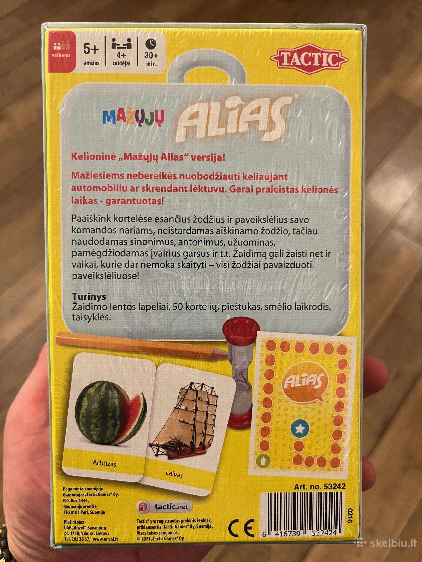 Dovanoju! Naujas vaikiškas Alias