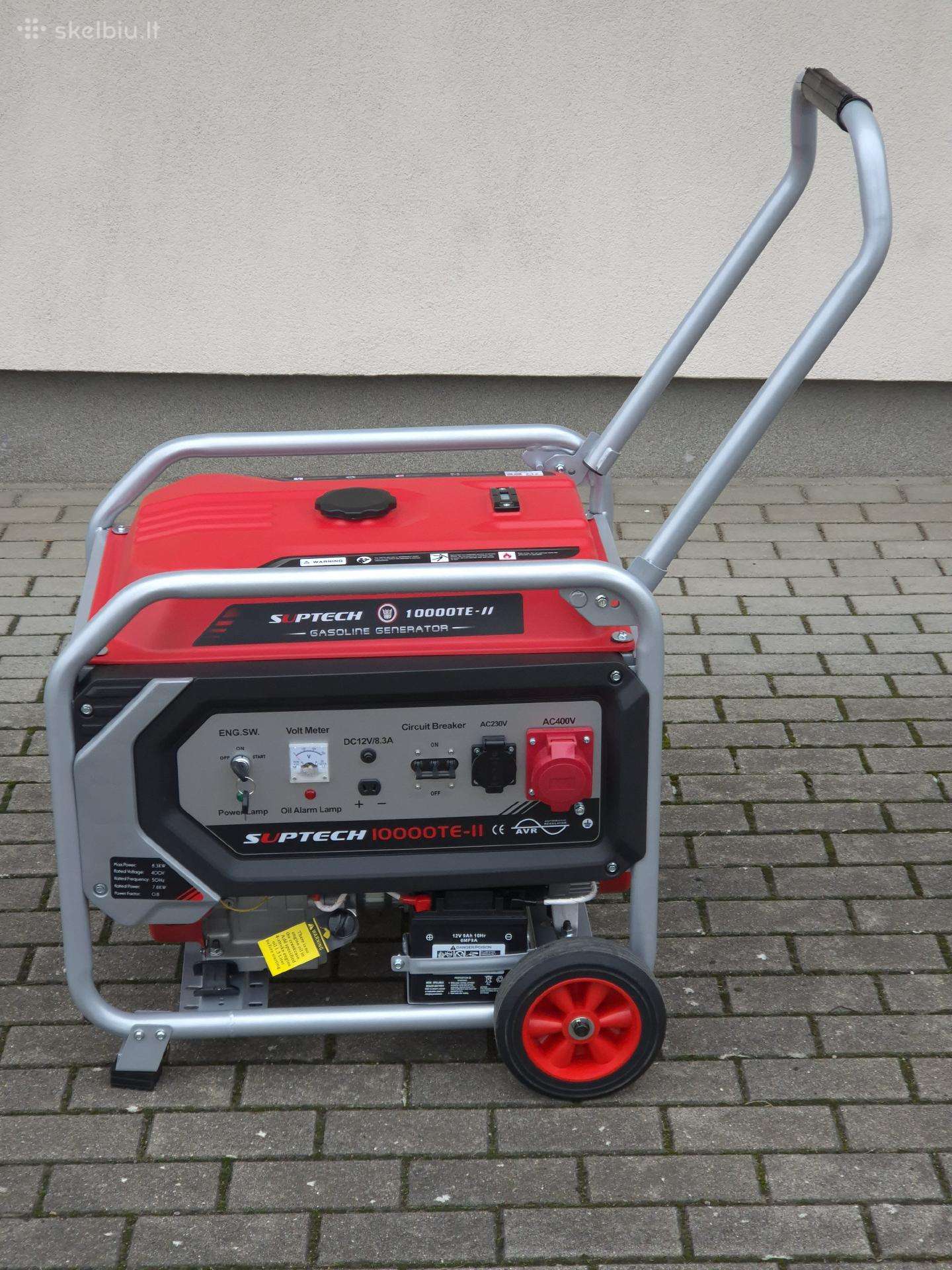 Benz. generatorius Suptech 10000te-II vienf/trifaz
