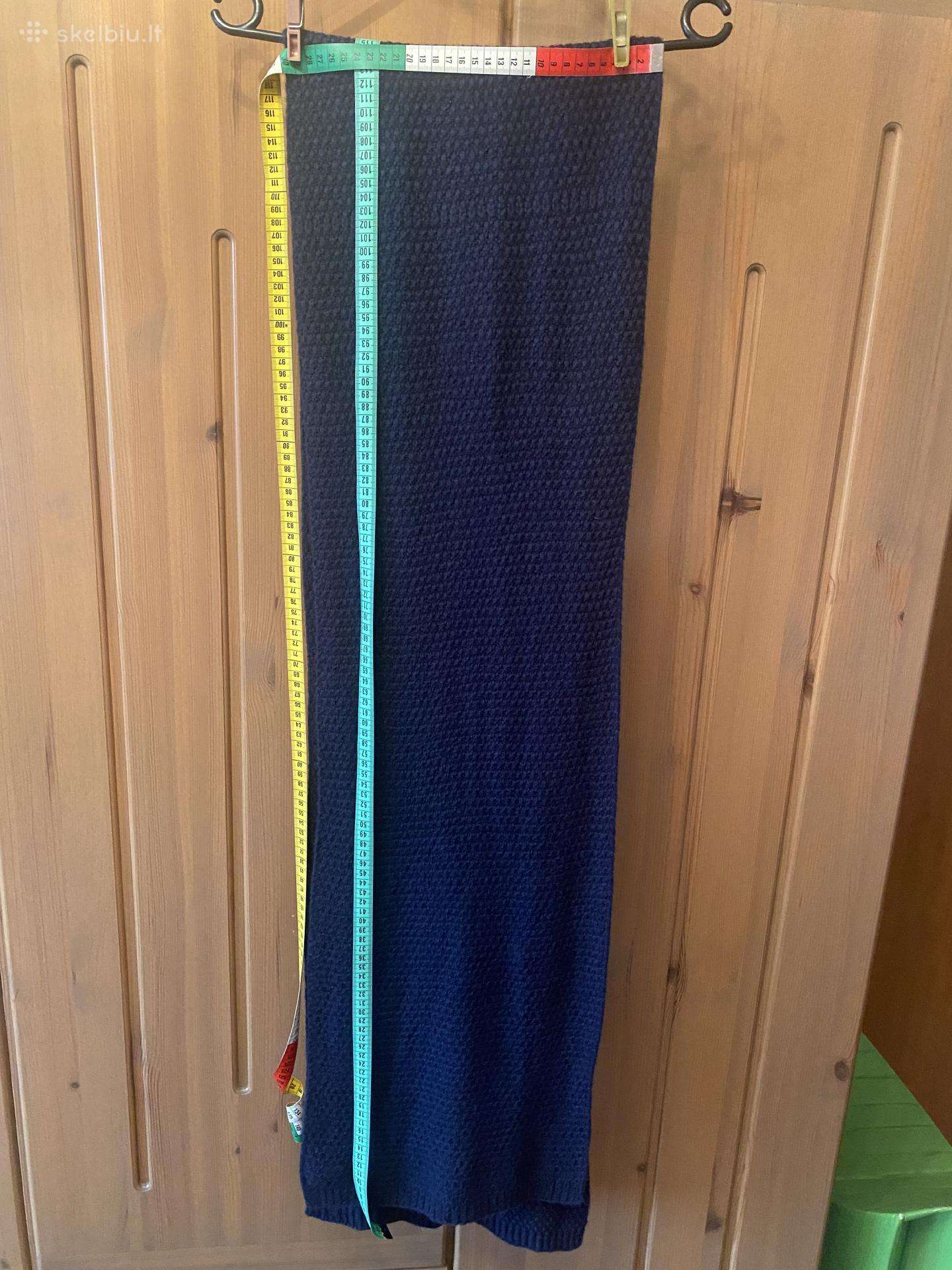 Šalikas 30x230cm. 100% Merino vilna “drops.