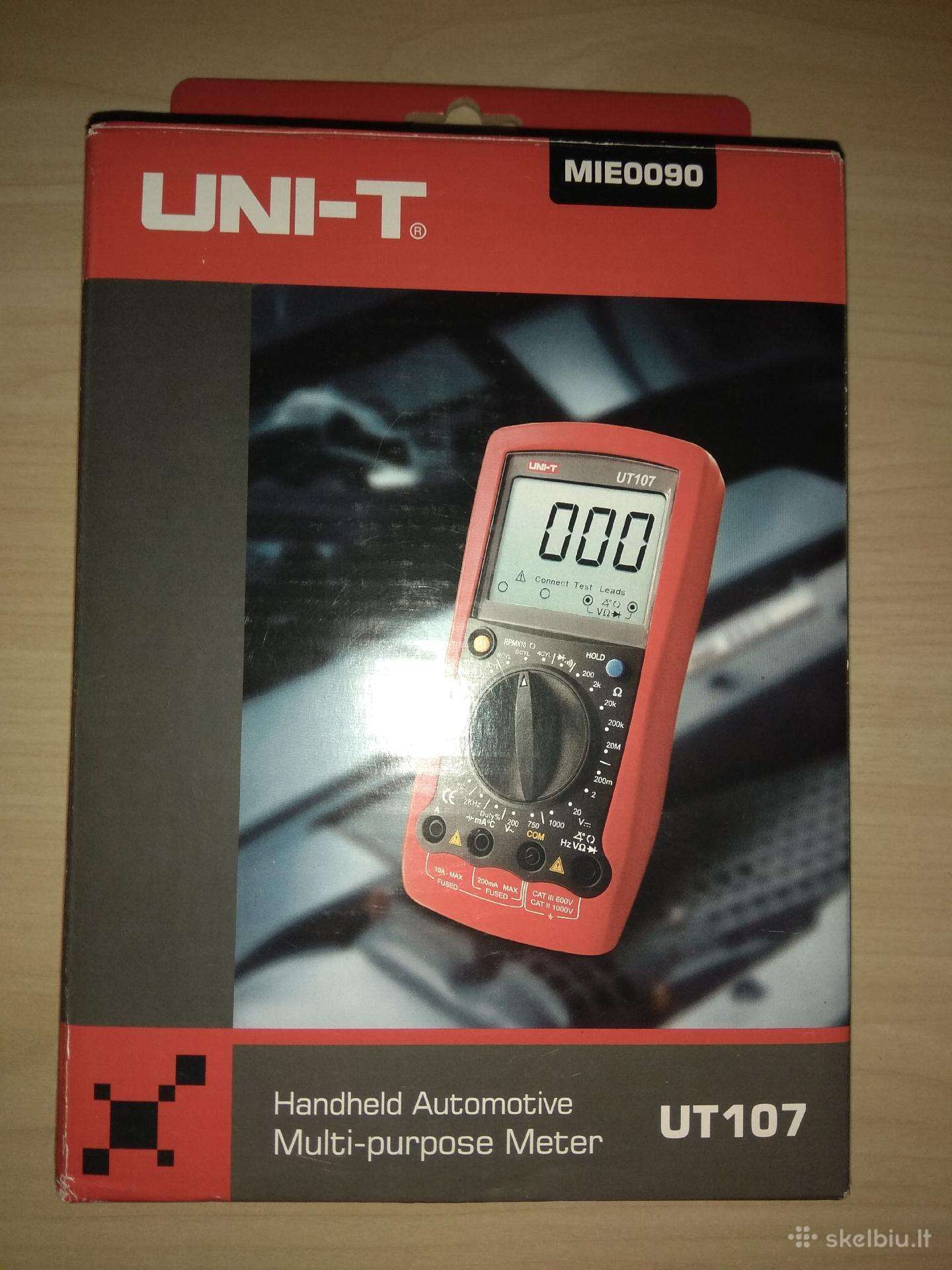 Multimetras Ut107
