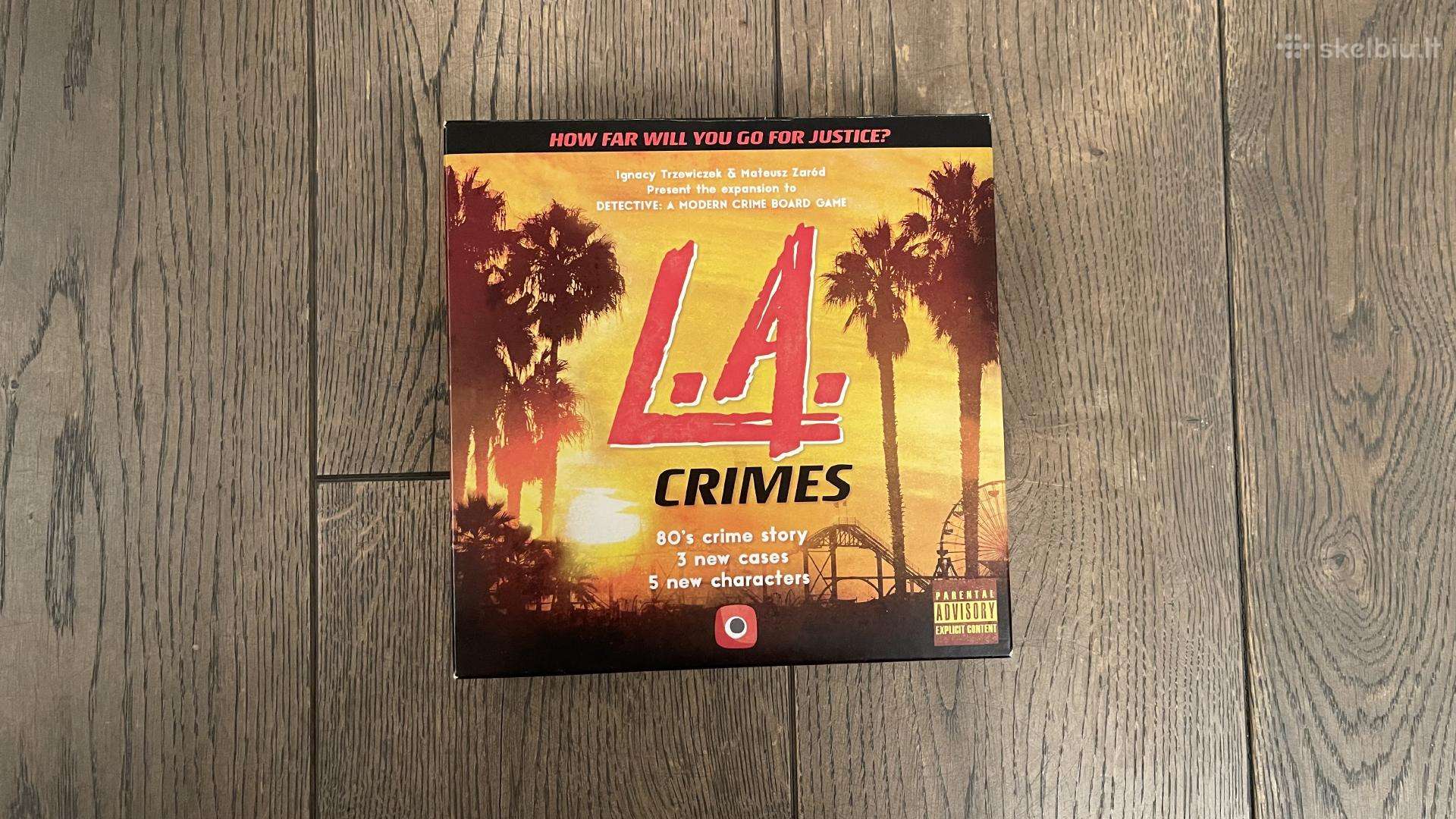 Detective La Crimes stalo žaidimas