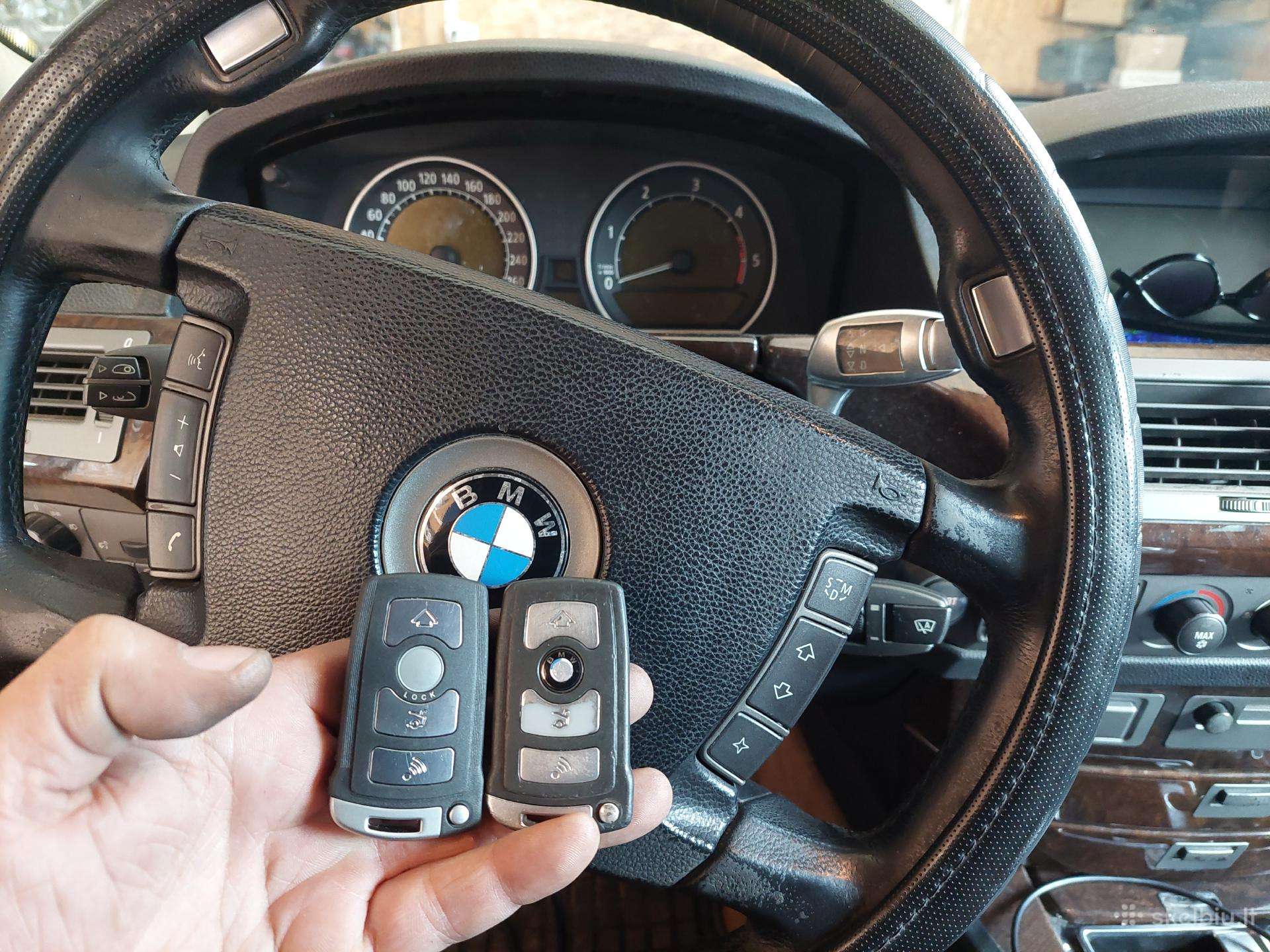 Automobilių raktų gamyba,