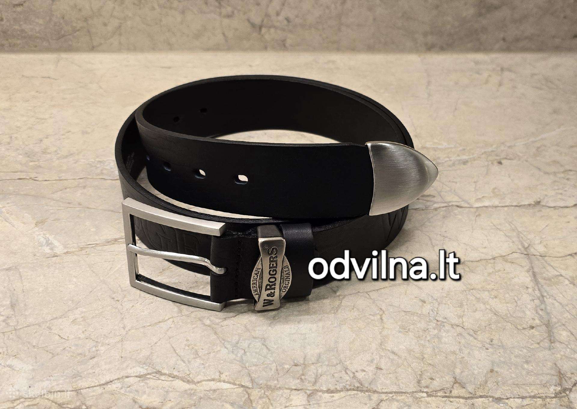 Diržai natūralios odos