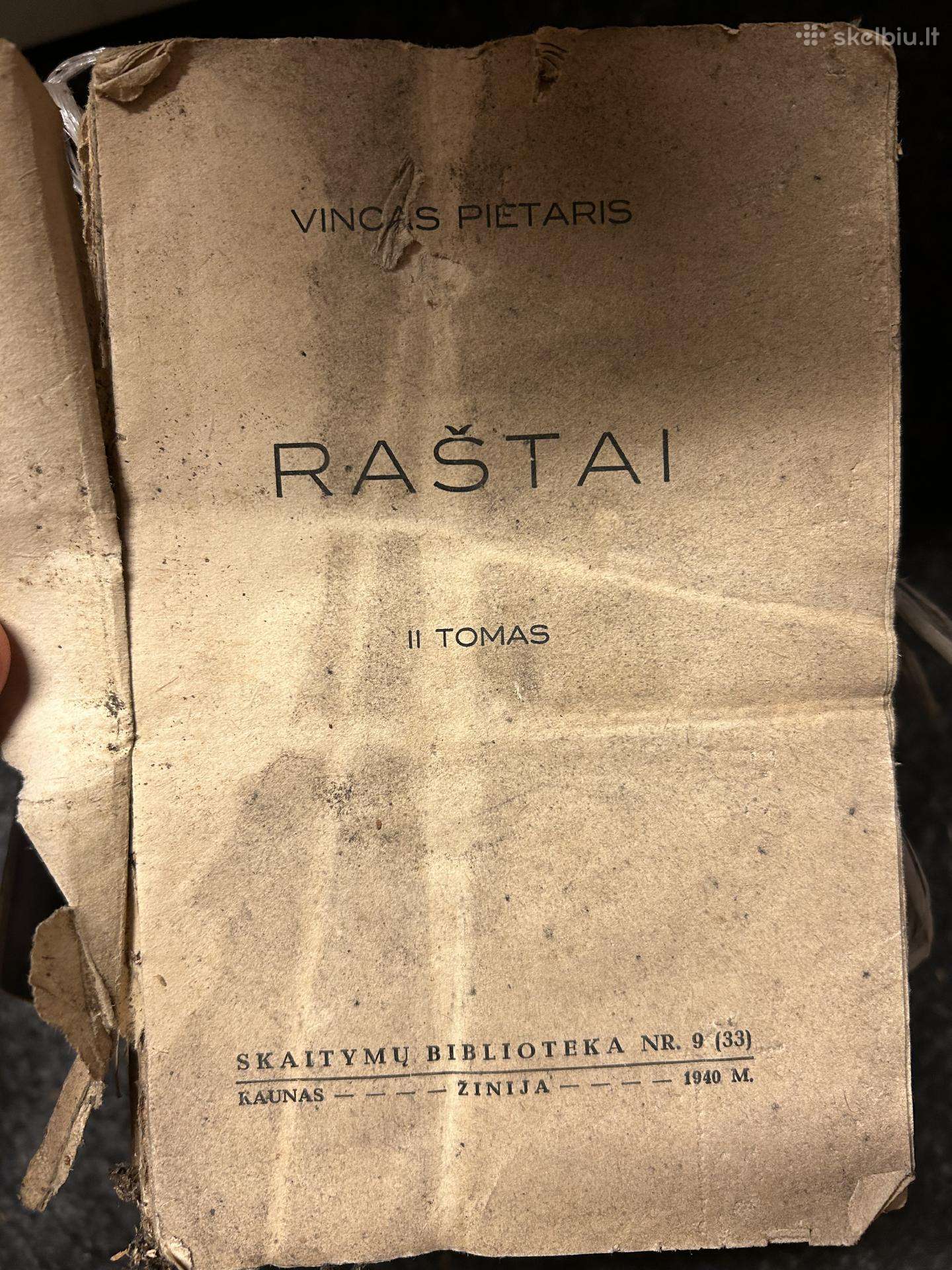 Raštai, 1940 m.