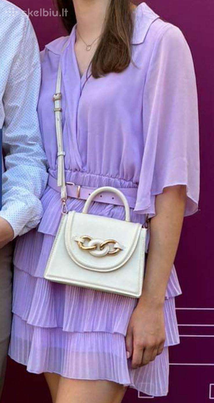 Violetinė Zara suknelė