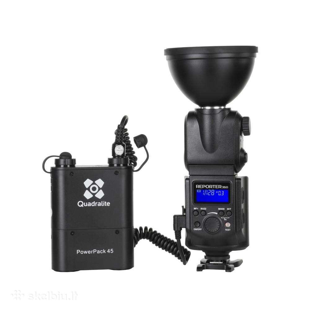 Reporter 360 blykstė su priedais