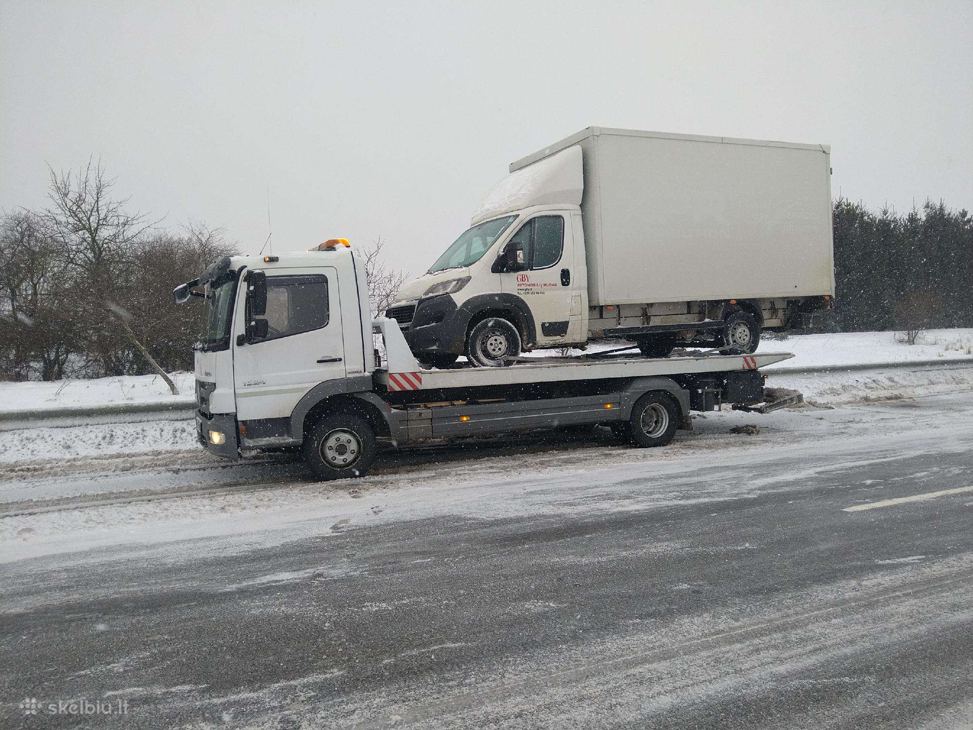 Tralas Klaipėda. Techninė pagalba kelyje