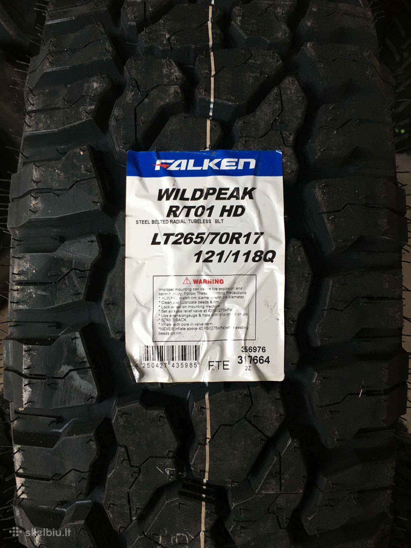 Falken, vissezonas 265/70 R17
