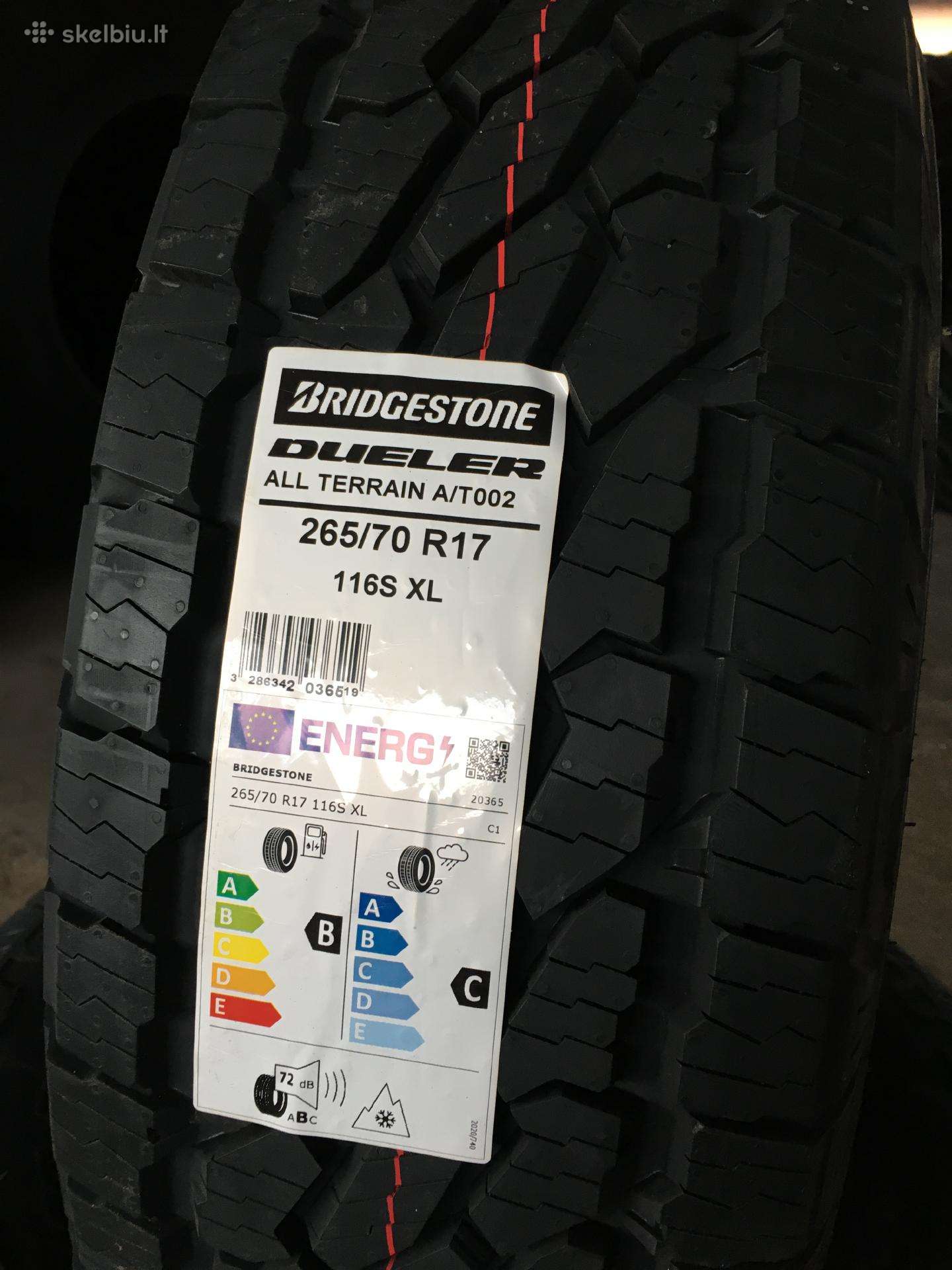 Bridgestone, всесезонные 265/70 R17
