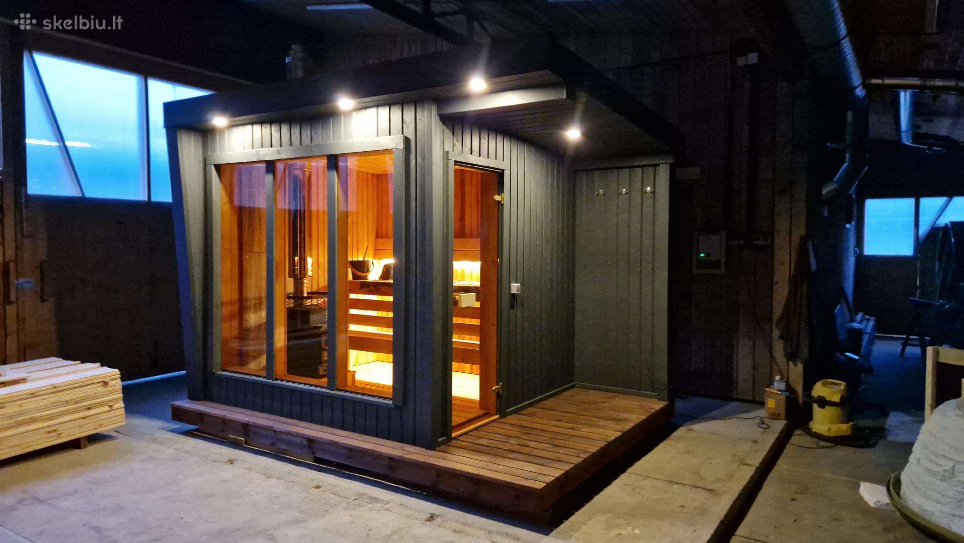 Moderni Karkasinė Pirtis, sauna