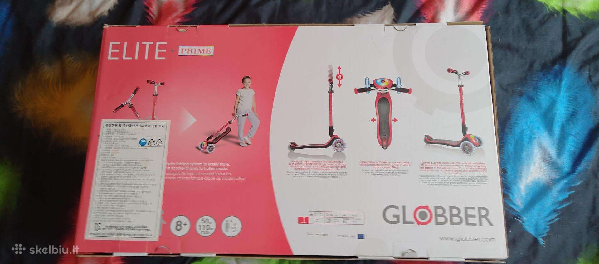 Для детей самокат Globber