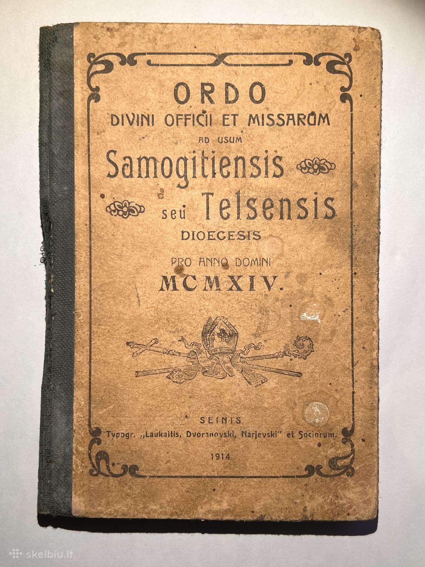 Samogitiensis seu Telsensis Dioecesis. 1914 m.