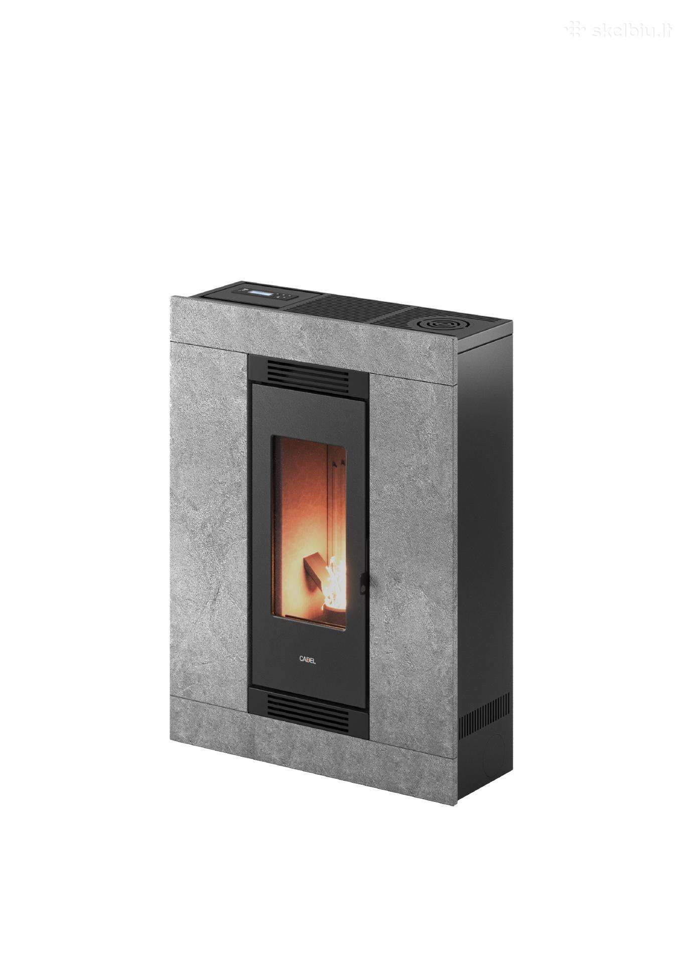 Granulinė krosnelė Cadel Luca Plus 9kw su ortakiu