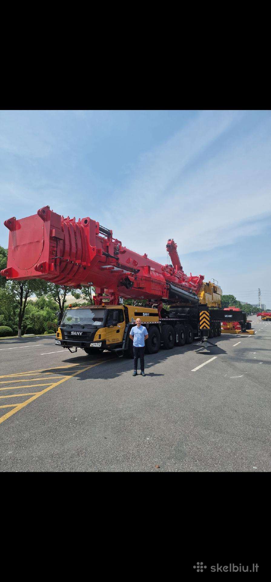 SANY SAC600E, crane