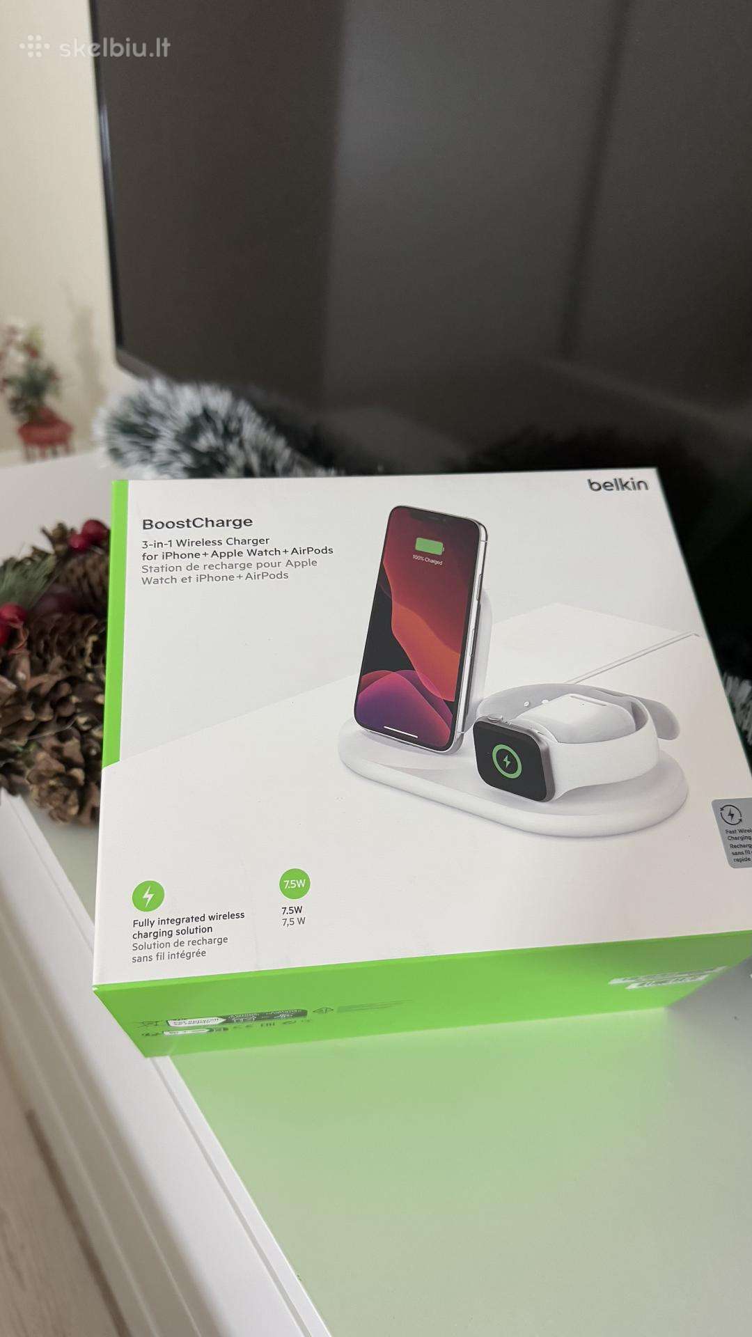 Belkin 3-in-1 Wireless Charger for Apple Devices