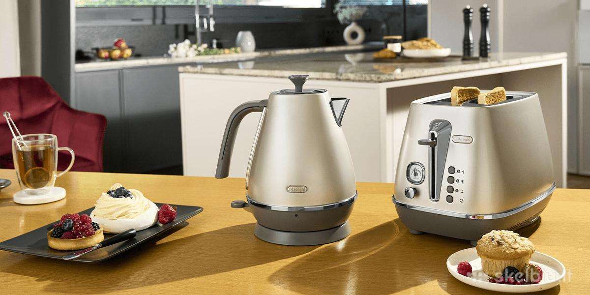 Naujas Delonghi virdulys ir skrudintuvas