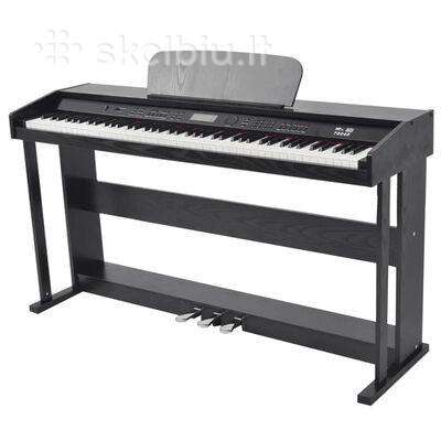 Vidaxl Skaitmeninis pianinas, 88 klavišai, juoda