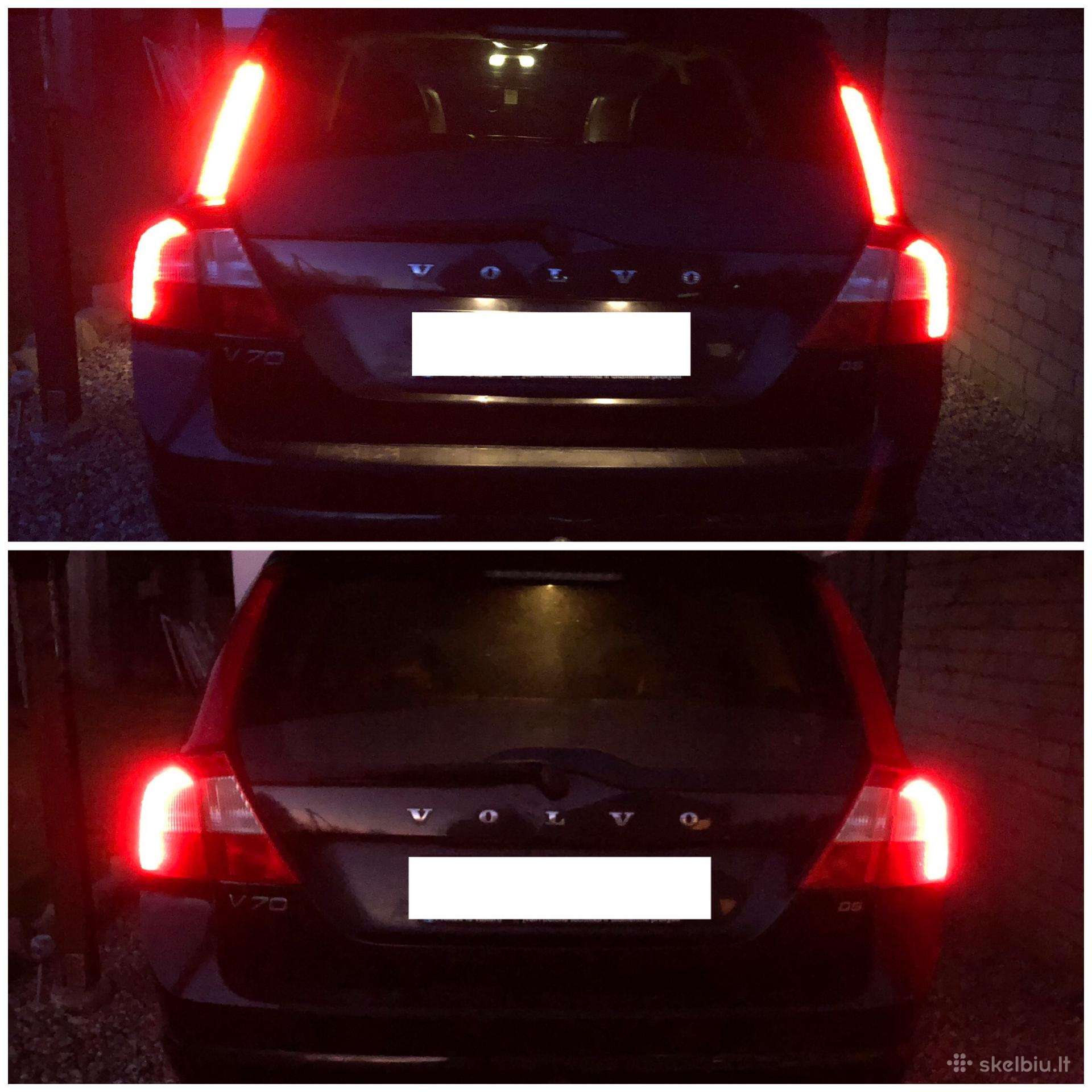 Volvo V70/xc70 galiniu zibintu modifikacija