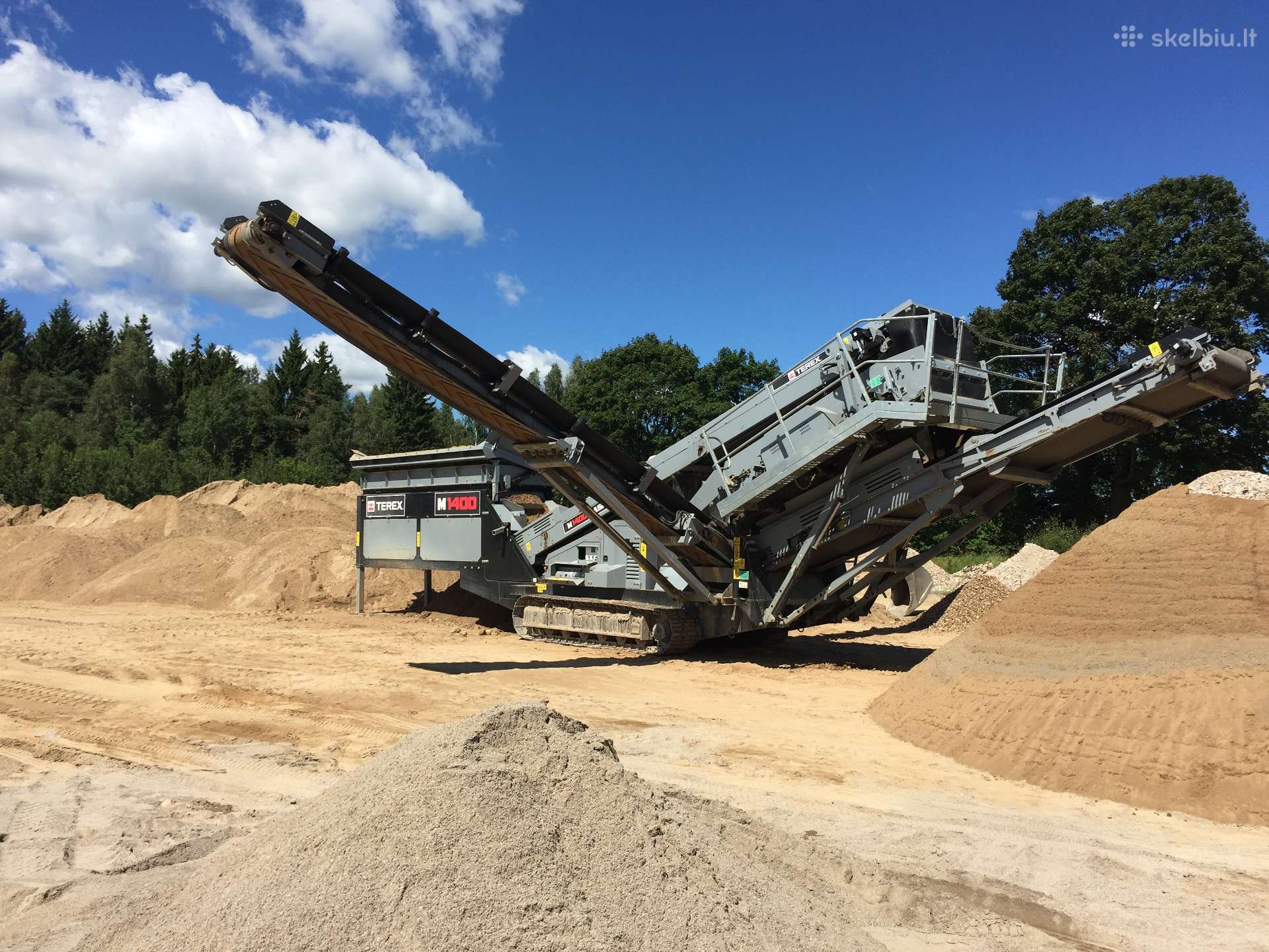 Terex Terex chieftain, storage and loading equipment rental
