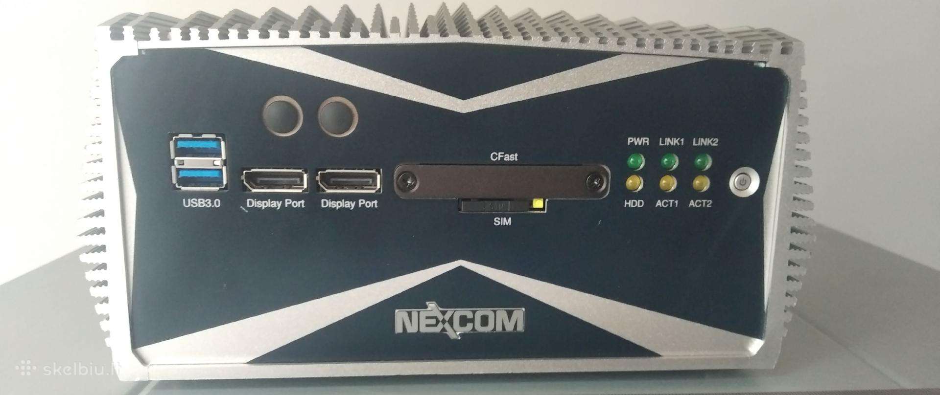 Industrinis kompiuteris fanless NeXCom Nise3600p2e