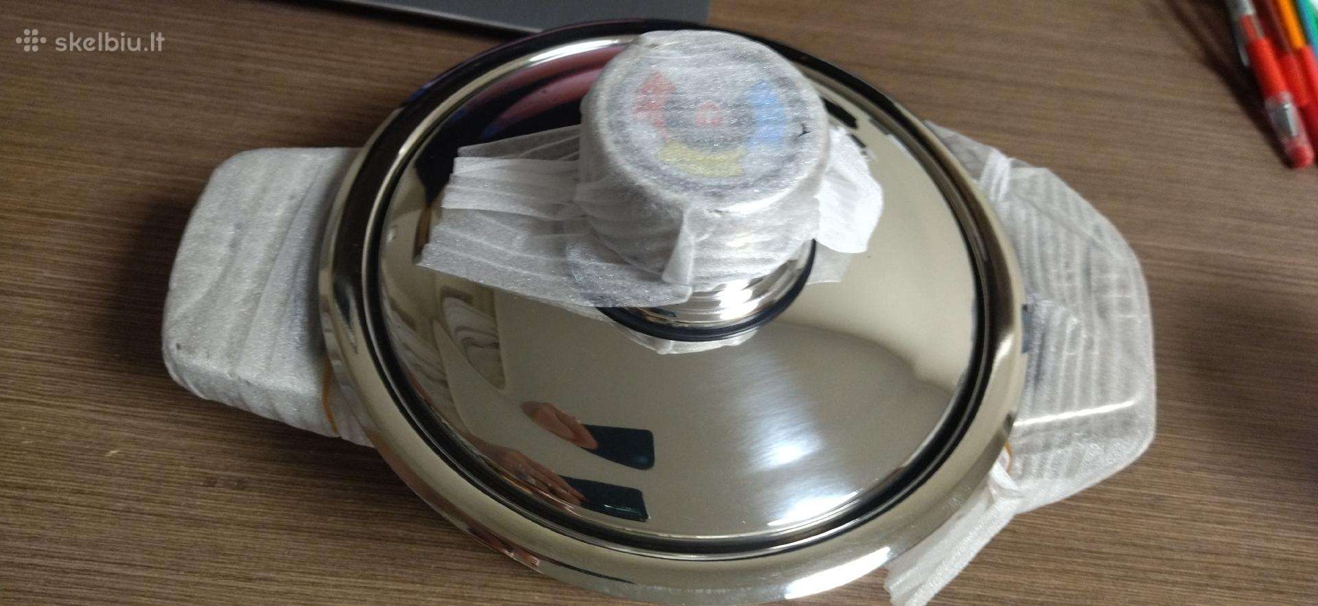 Puodas su ilga rankena ir puodas tradicinis 1,6 l.