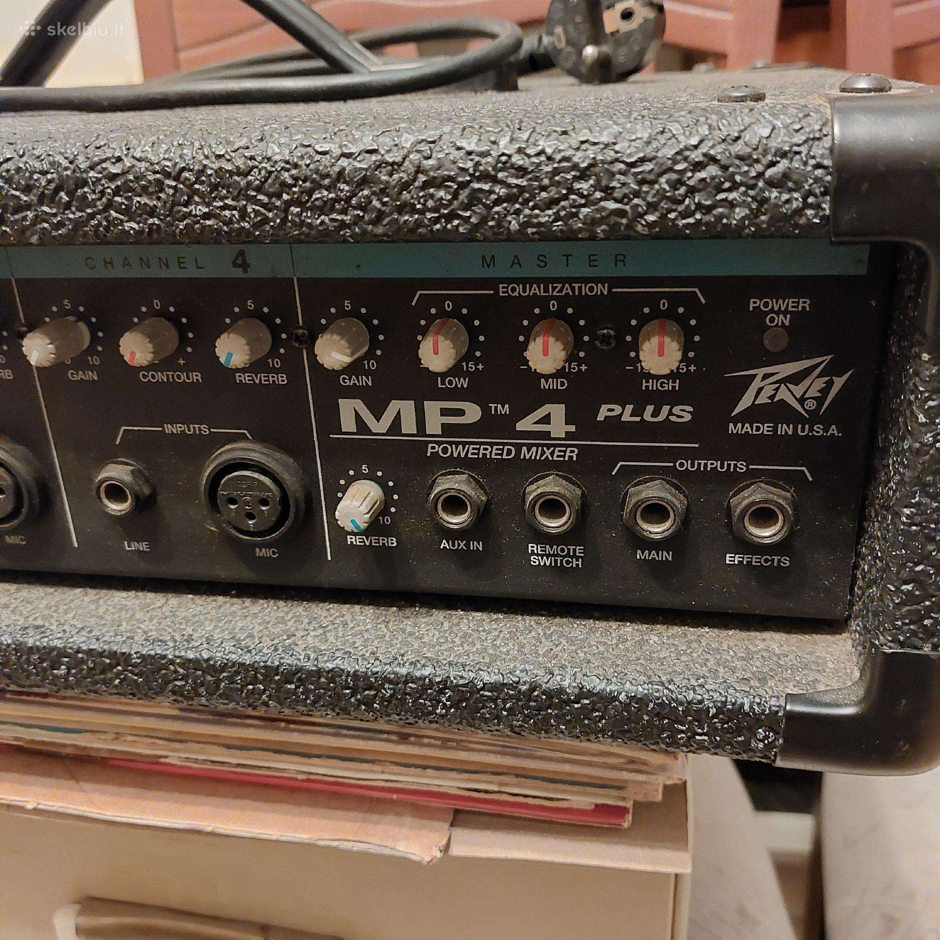 Stiprintuvas/vokalui Peavey Mp4-channel