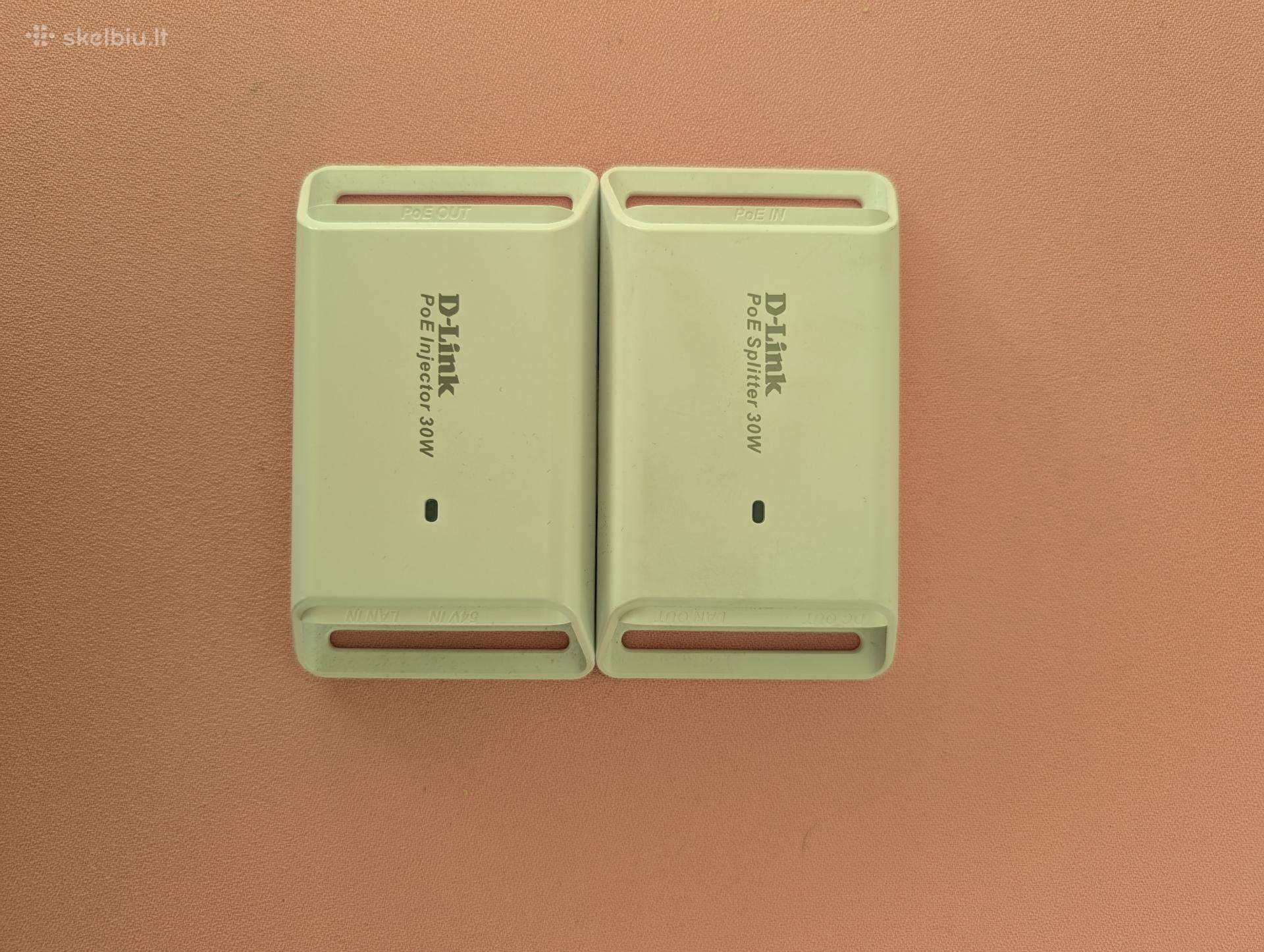D-link Poe Injector ir Poe Splitter