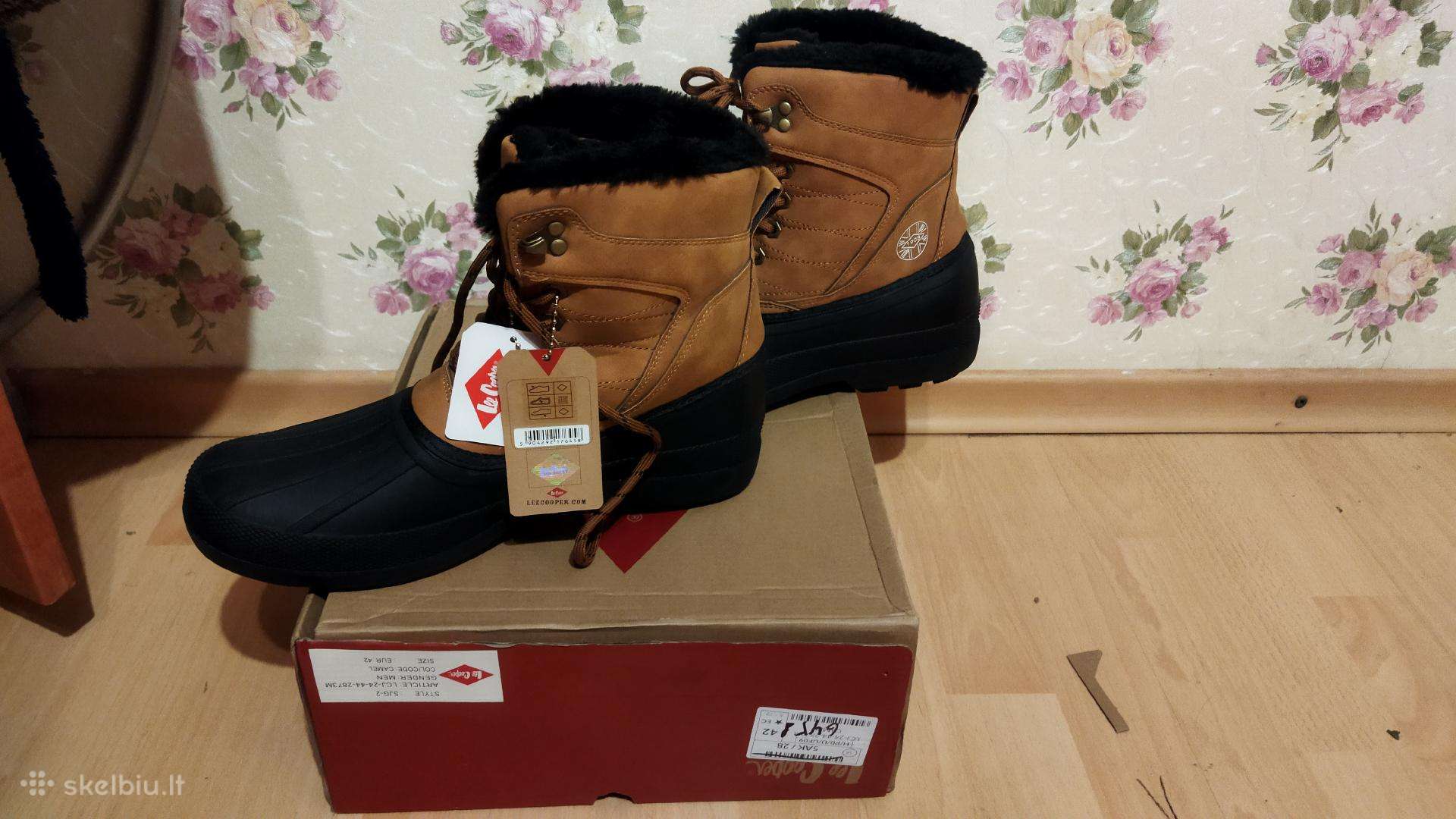 Lee Cooper vyriški pašiltinti batai 42 dydis 50€