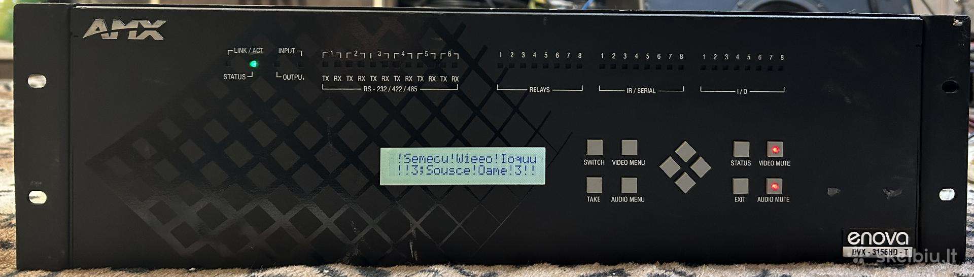 Amx Enova Dvx-3156hd-t Presentation Switcher