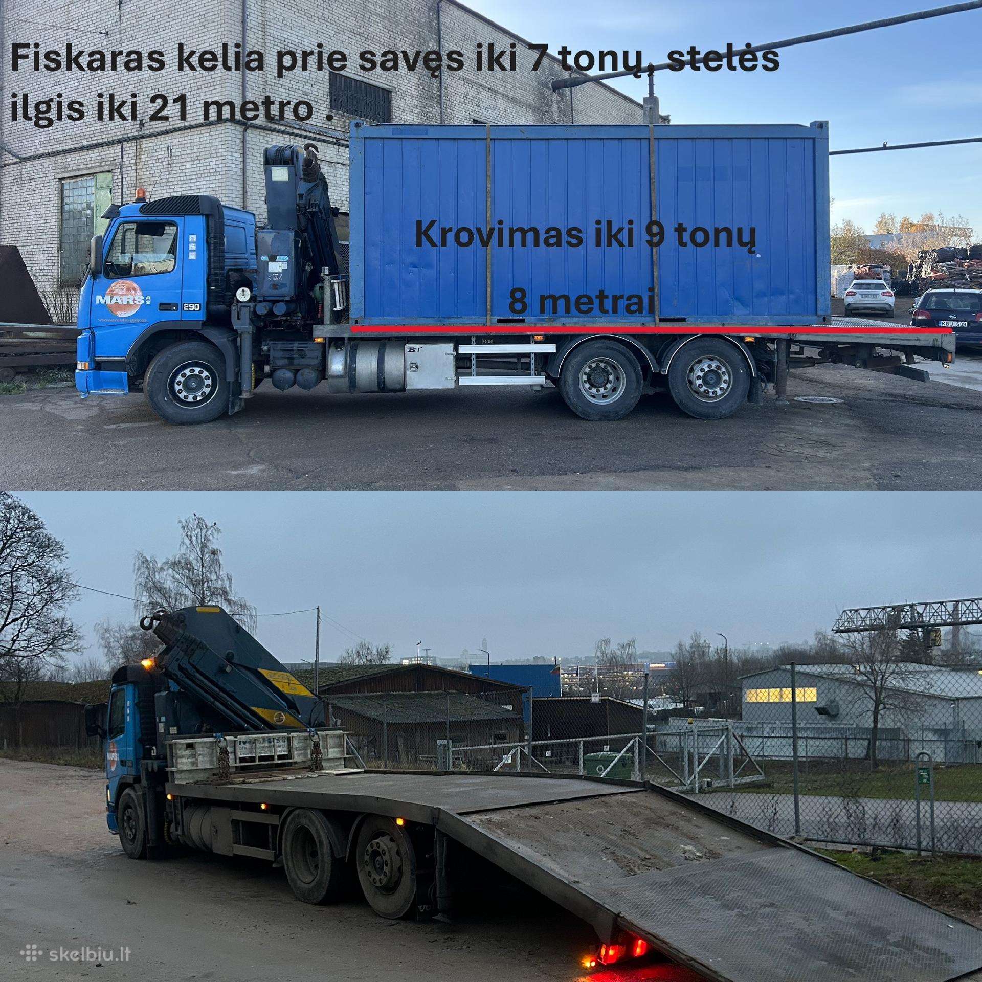 Fiskaras Manipuliatorius Kranas Tralas