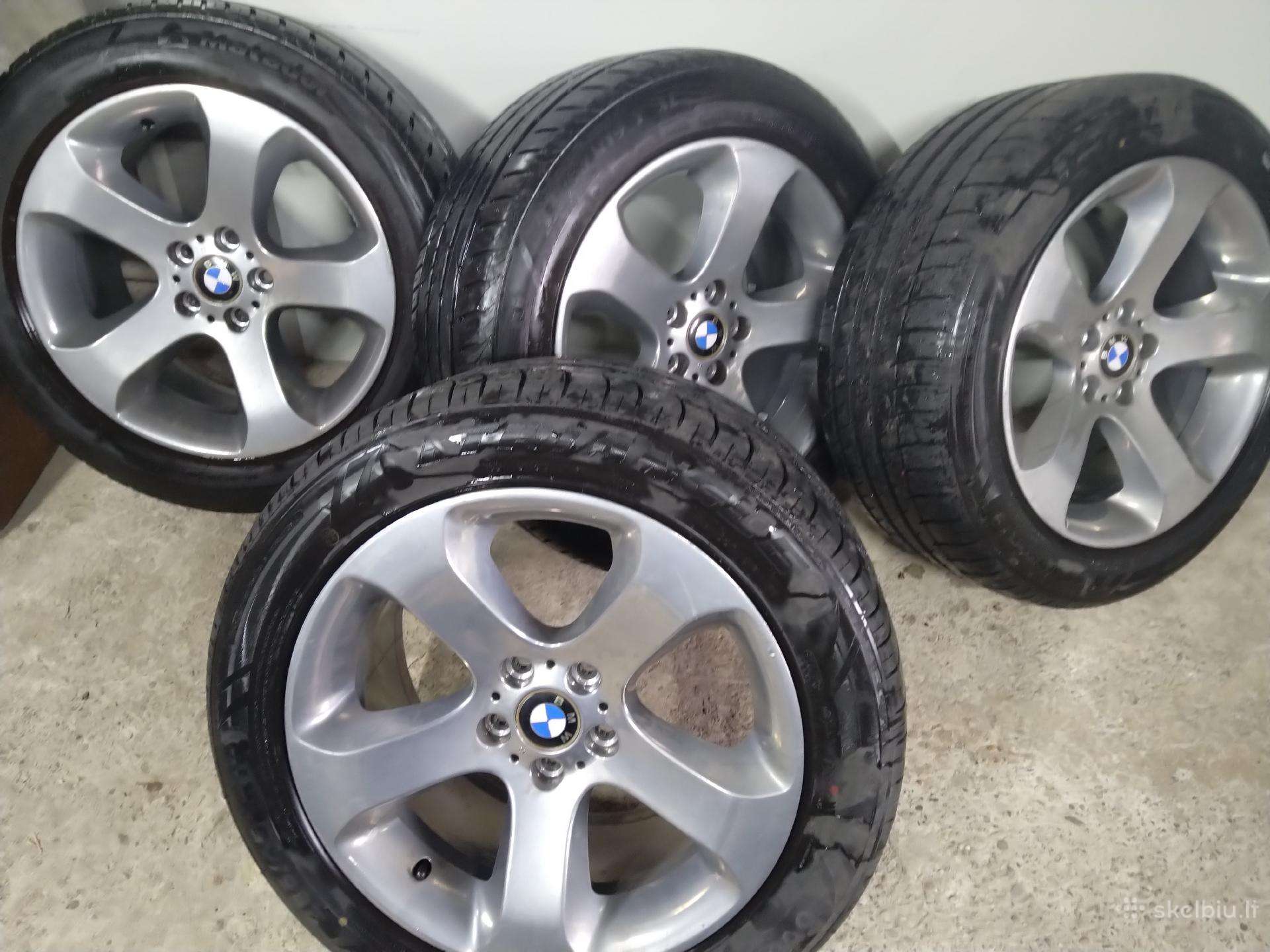 Siūlau Bmw X5 ratlankius su padangom.