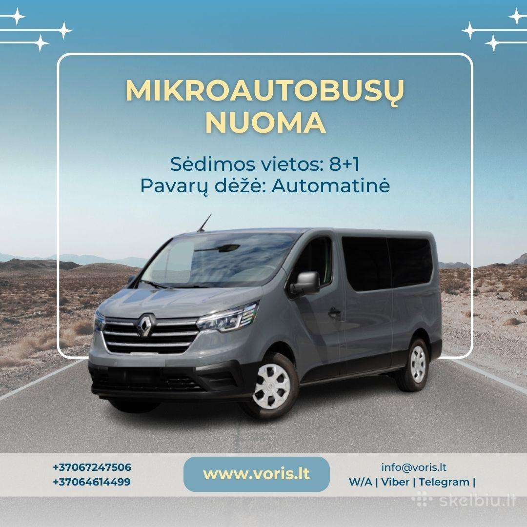 Renault Trafic, passenger minibus