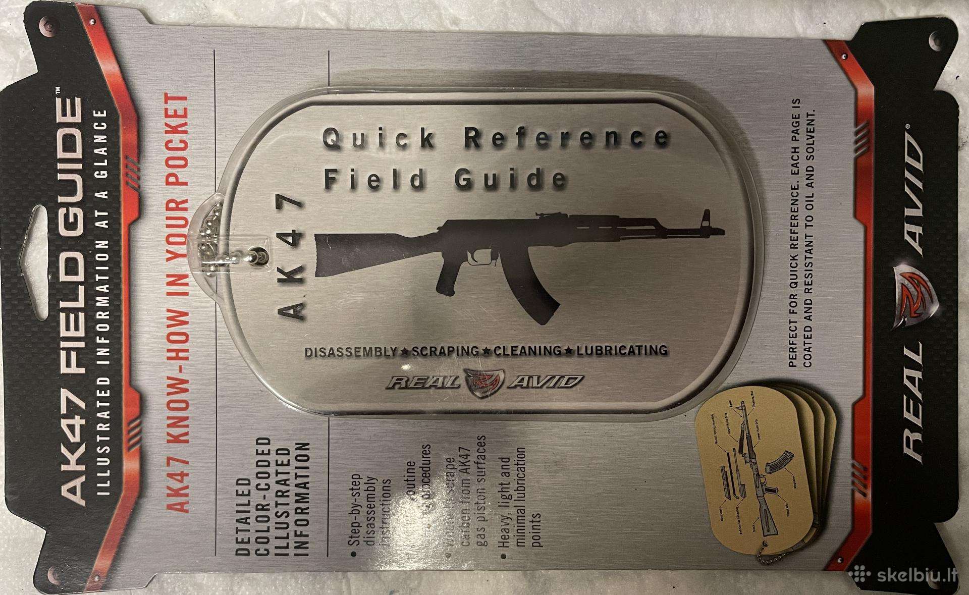 Real Avid Ak-47,ar-15,glock kisenines instrukcijos