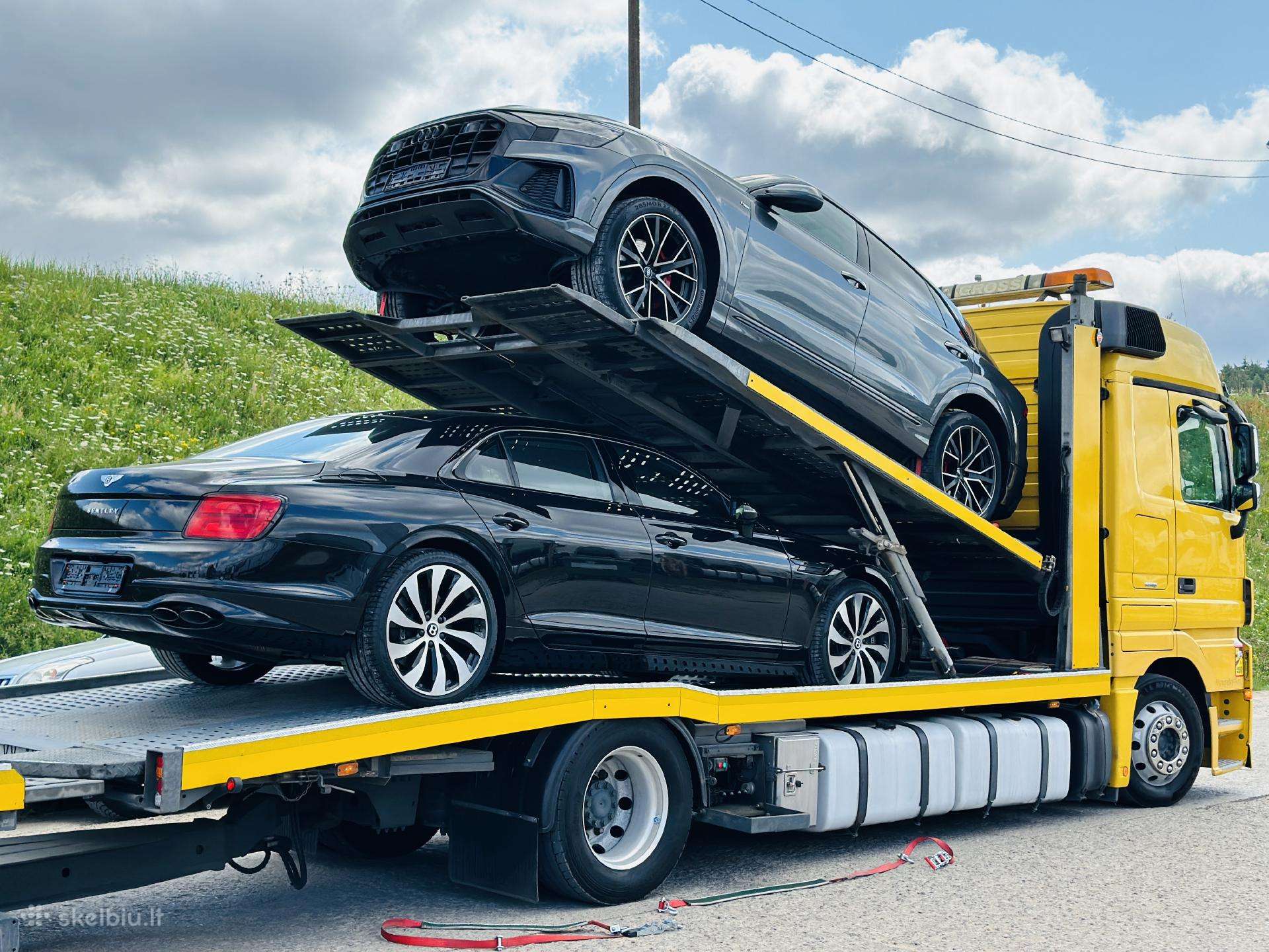 Automobilių pervežimai autovežio paslaugos