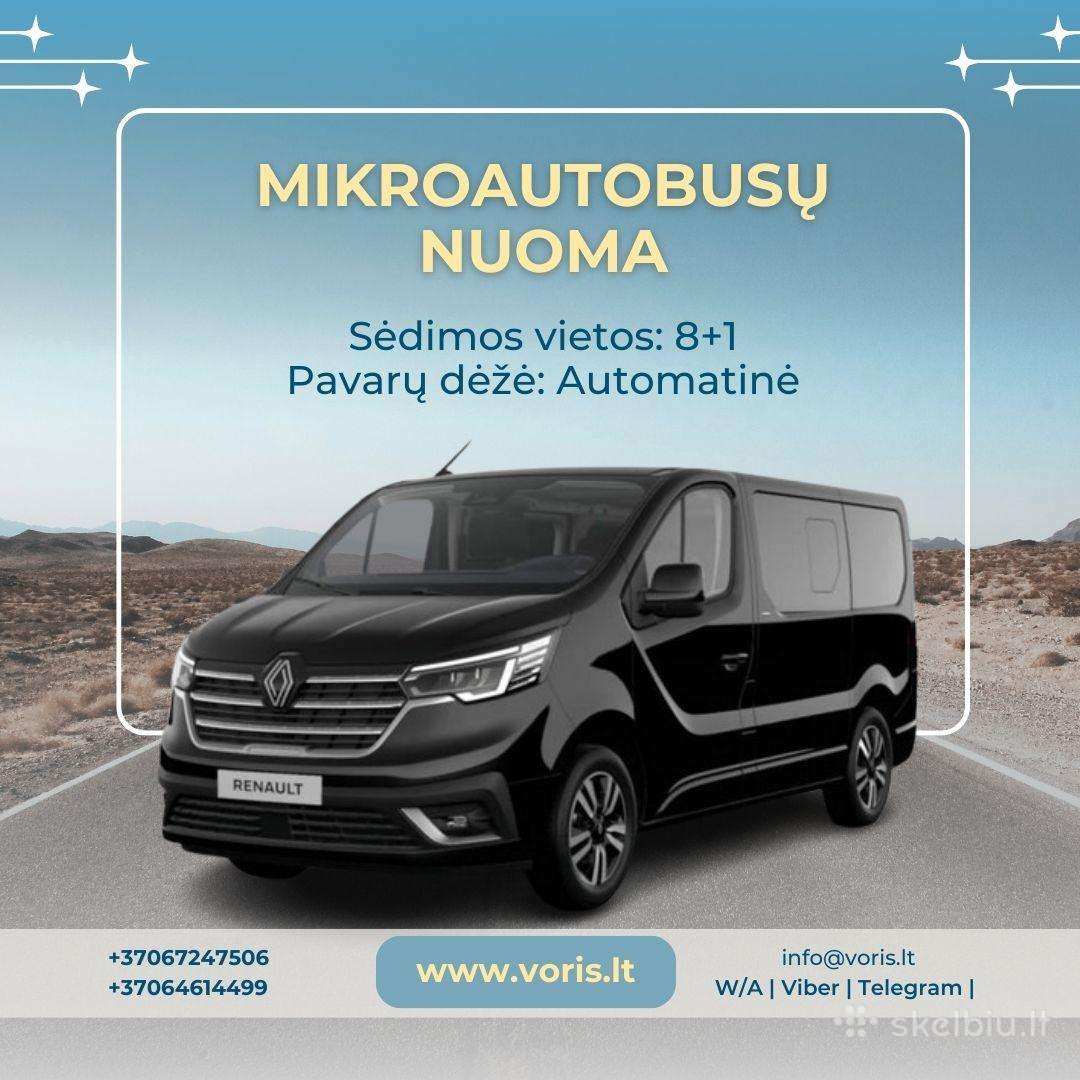 Renault Trafic, passenger minibus