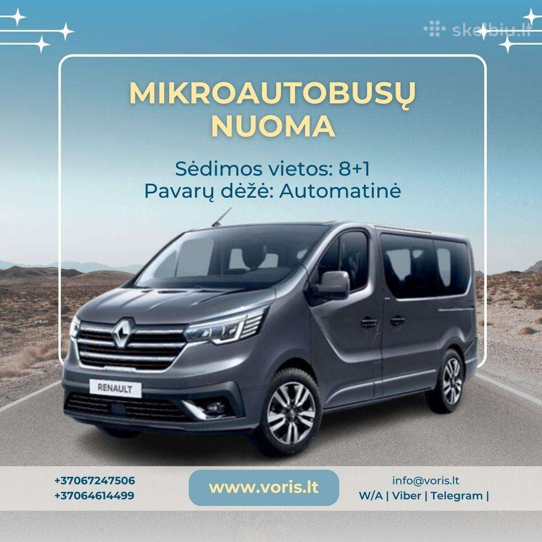 Renault Trafic, passenger minibus