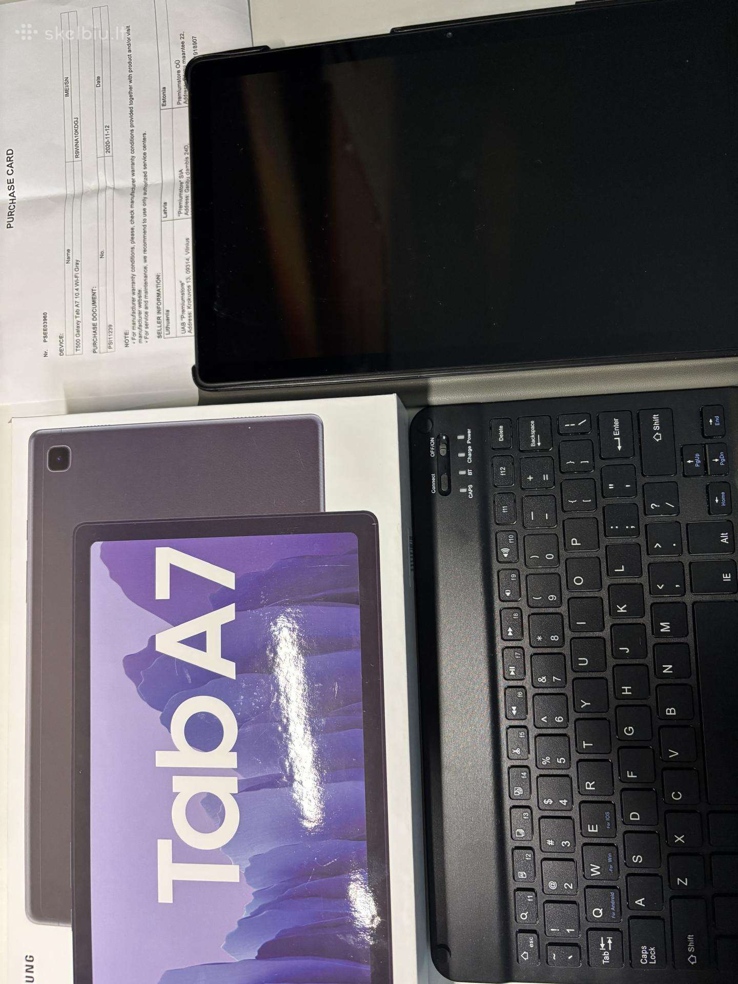 Tab A7 su klaviatura