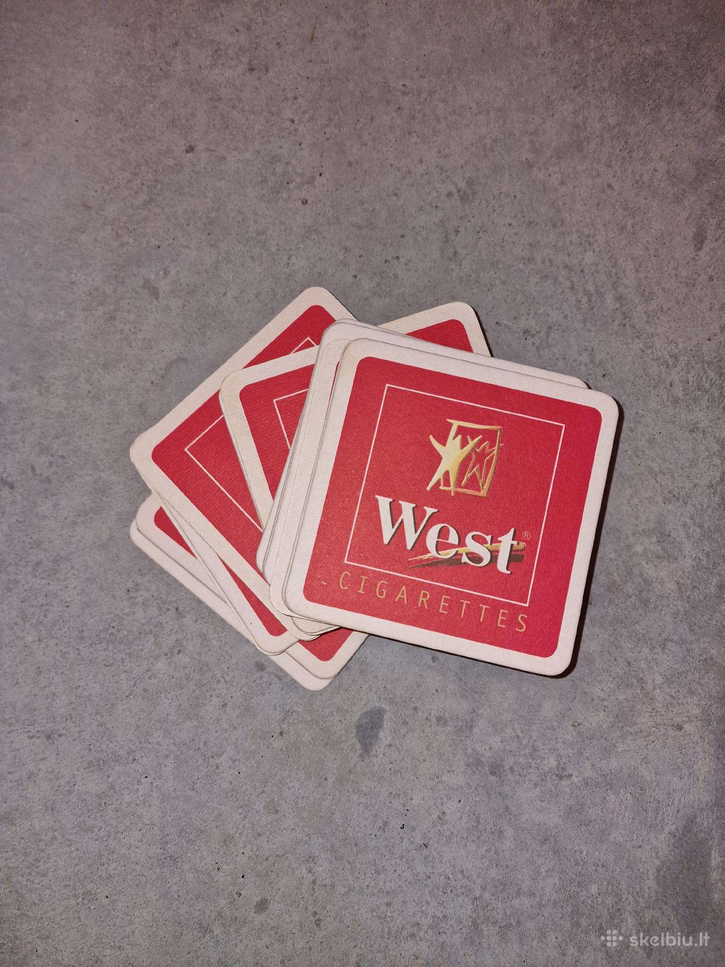 West alaus padėkliukas 19x vnt. Jägermeister 29x